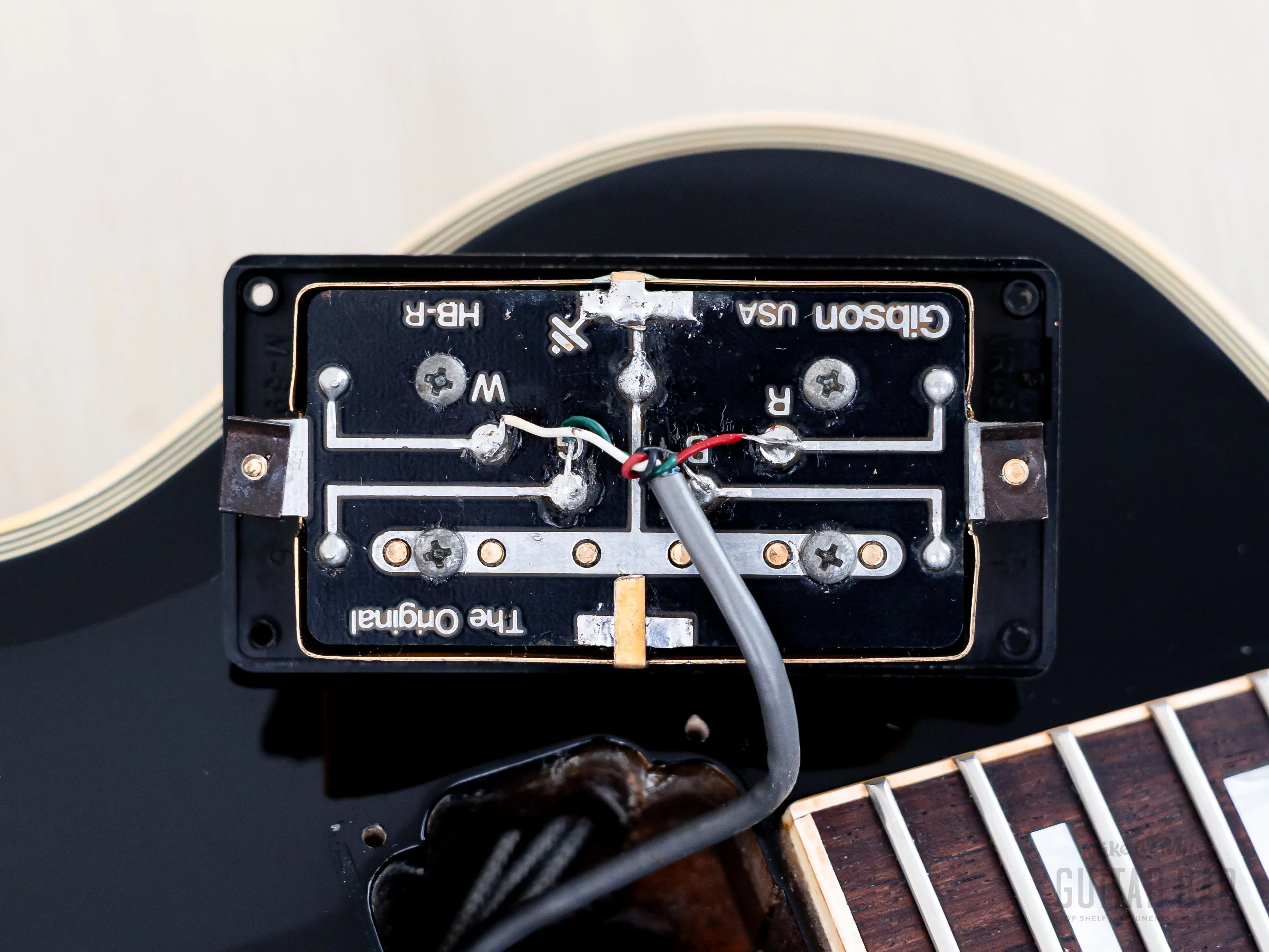 1989 Orville by Gibson Les Paul Custom LPC-EB Black Beauty w/ USA Bill Lawrence Humbuckers - Image 17