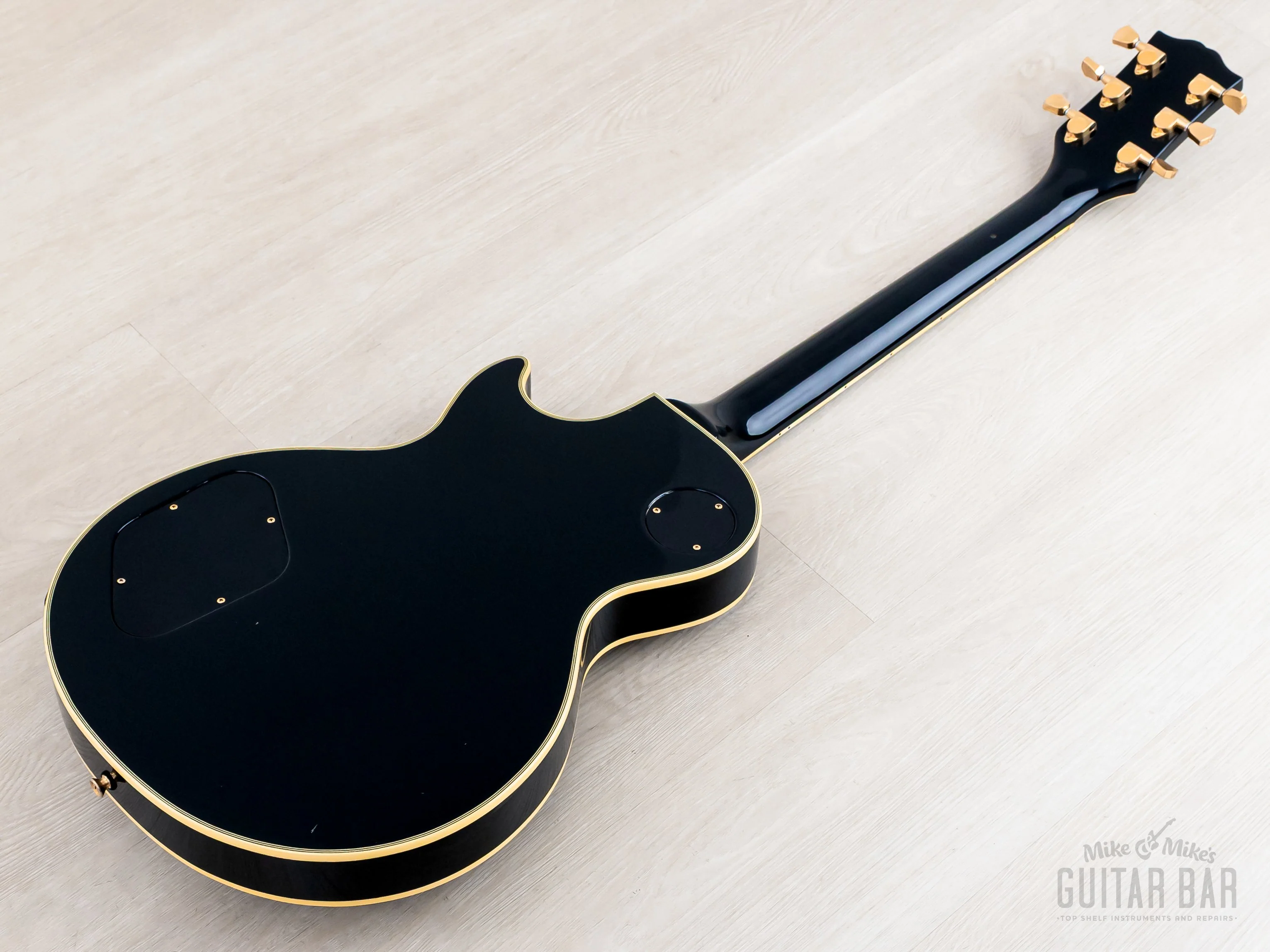 1990 Burny RLC-70 ‘60 Model Vintage Black Beauty Custom w/ VH-1 Pickups, Fernandes Japan - Image 13