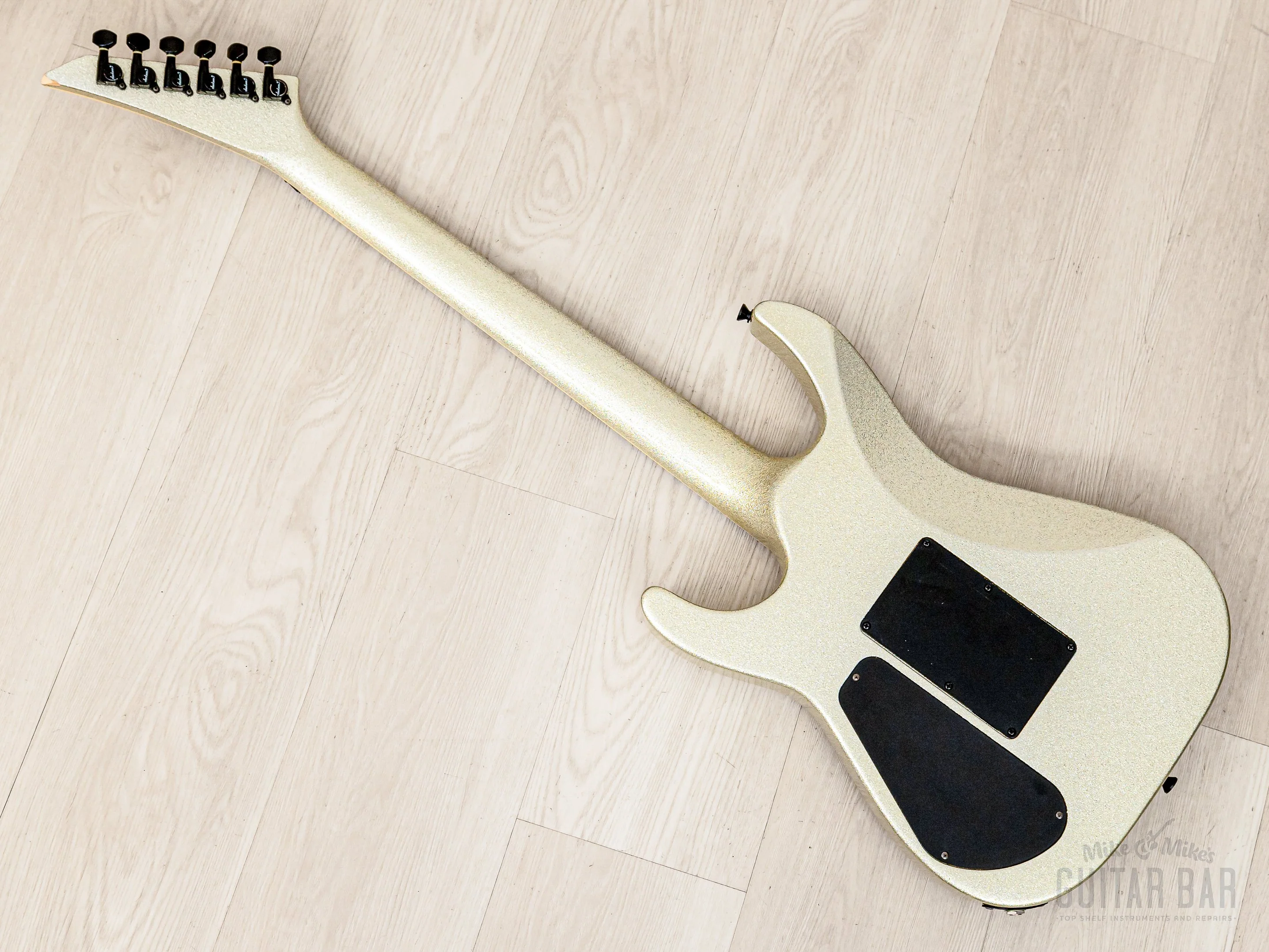 1990 Charvel by Jackson Soloist SL-140-HH Neck Through Platinum Pearl w/ Floyd Rose - Image 13