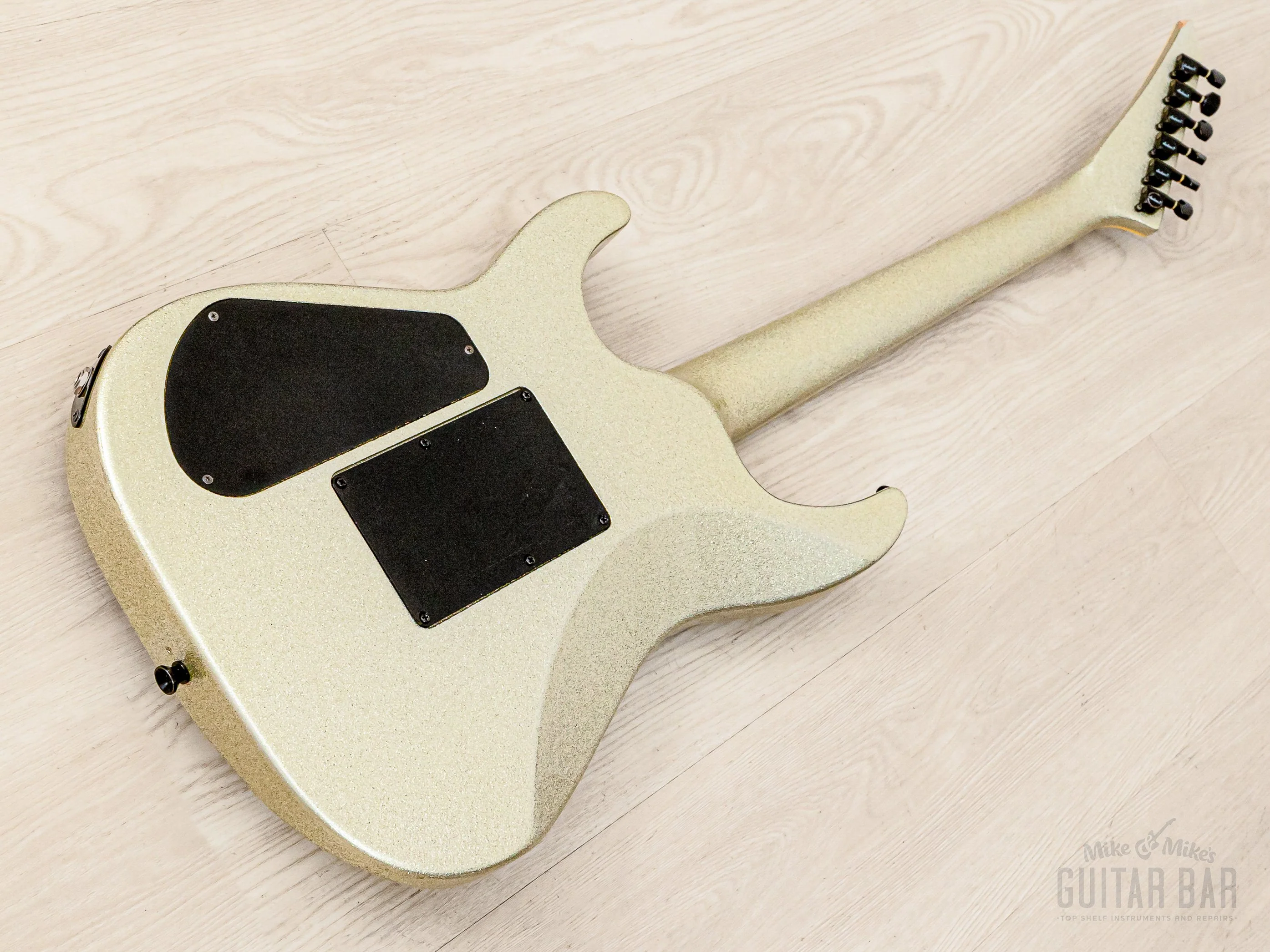 1990 Charvel by Jackson Soloist SL-140-HH Neck Through Platinum Pearl w/ Floyd Rose - Image 14