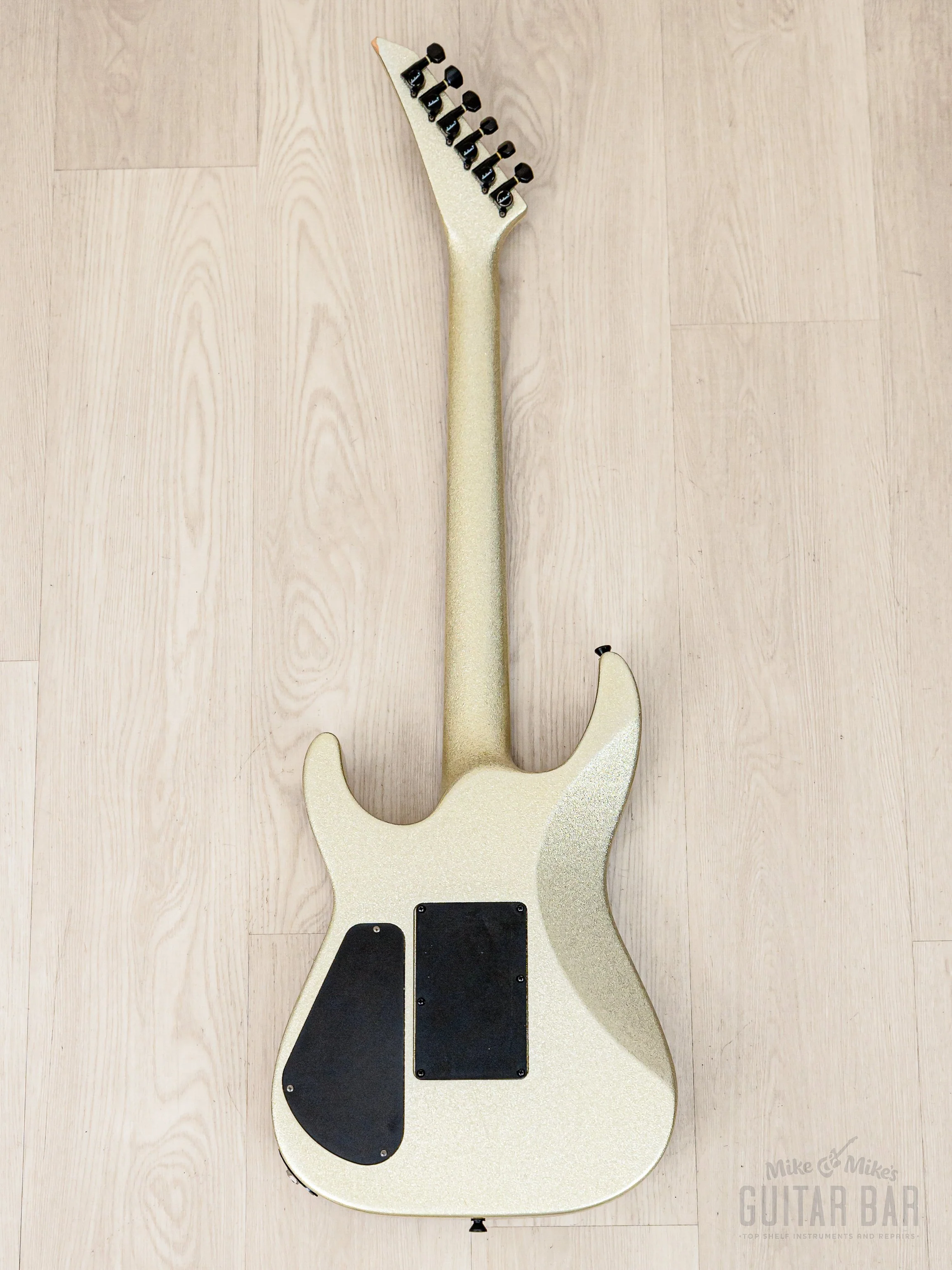1990 Charvel by Jackson Soloist SL-140-HH Neck Through Platinum Pearl w/ Floyd Rose - Image 3