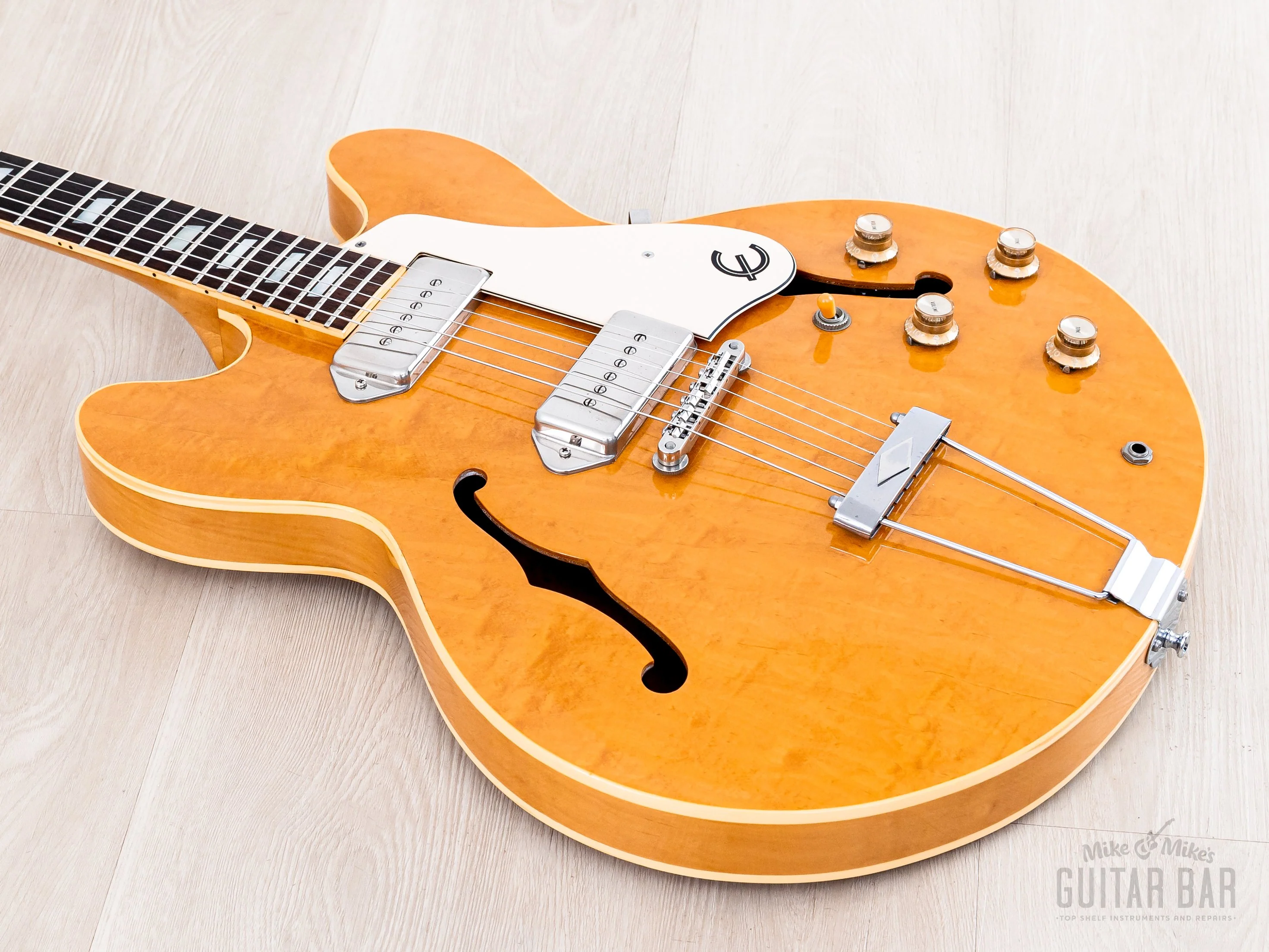 1990 Epiphone Casino Natural Near-Mint, Pre-Elitist Revolution, Japan Terada - Image 10