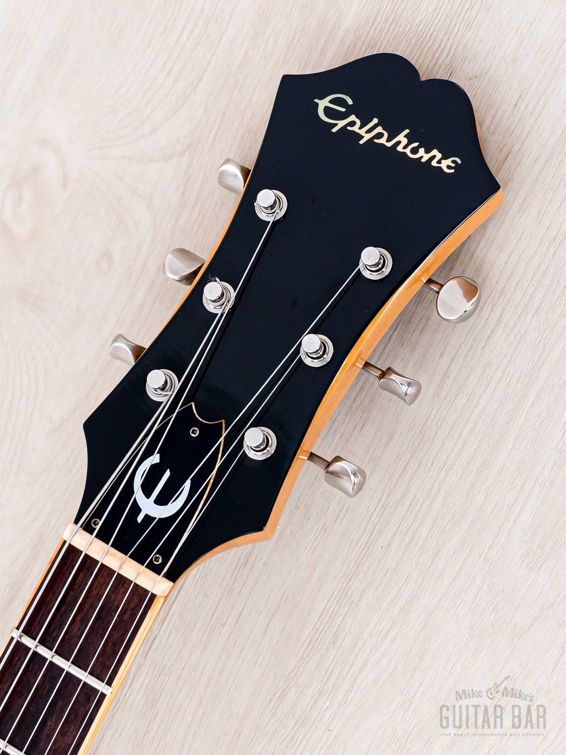 1990 Epiphone Casino Natural Near-Mint, Pre-Elitist Revolution, Japan Terada - Image 4