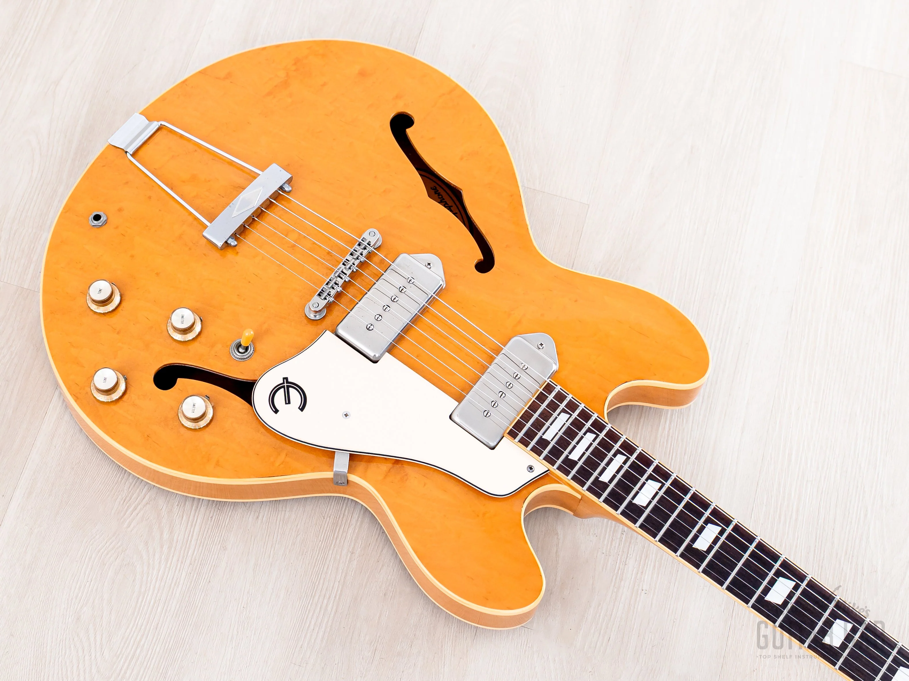 1990 Epiphone Casino Natural Near-Mint, Pre-Elitist Revolution, Japan Terada - Image 9