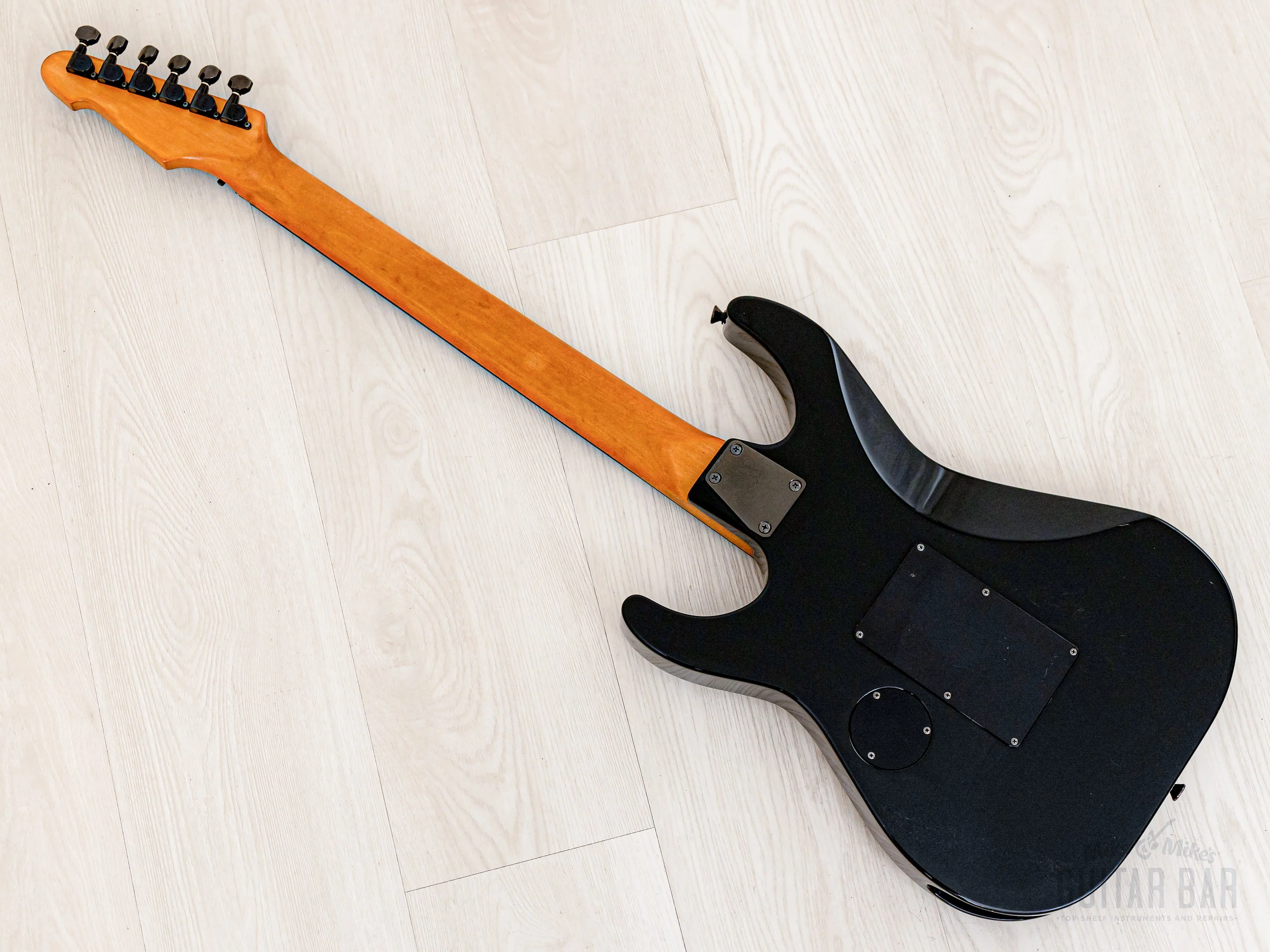 1990 ESP George Lynch Skull & Snakes Signature Model Haji, 100% Original & Near-Mint - Image 13