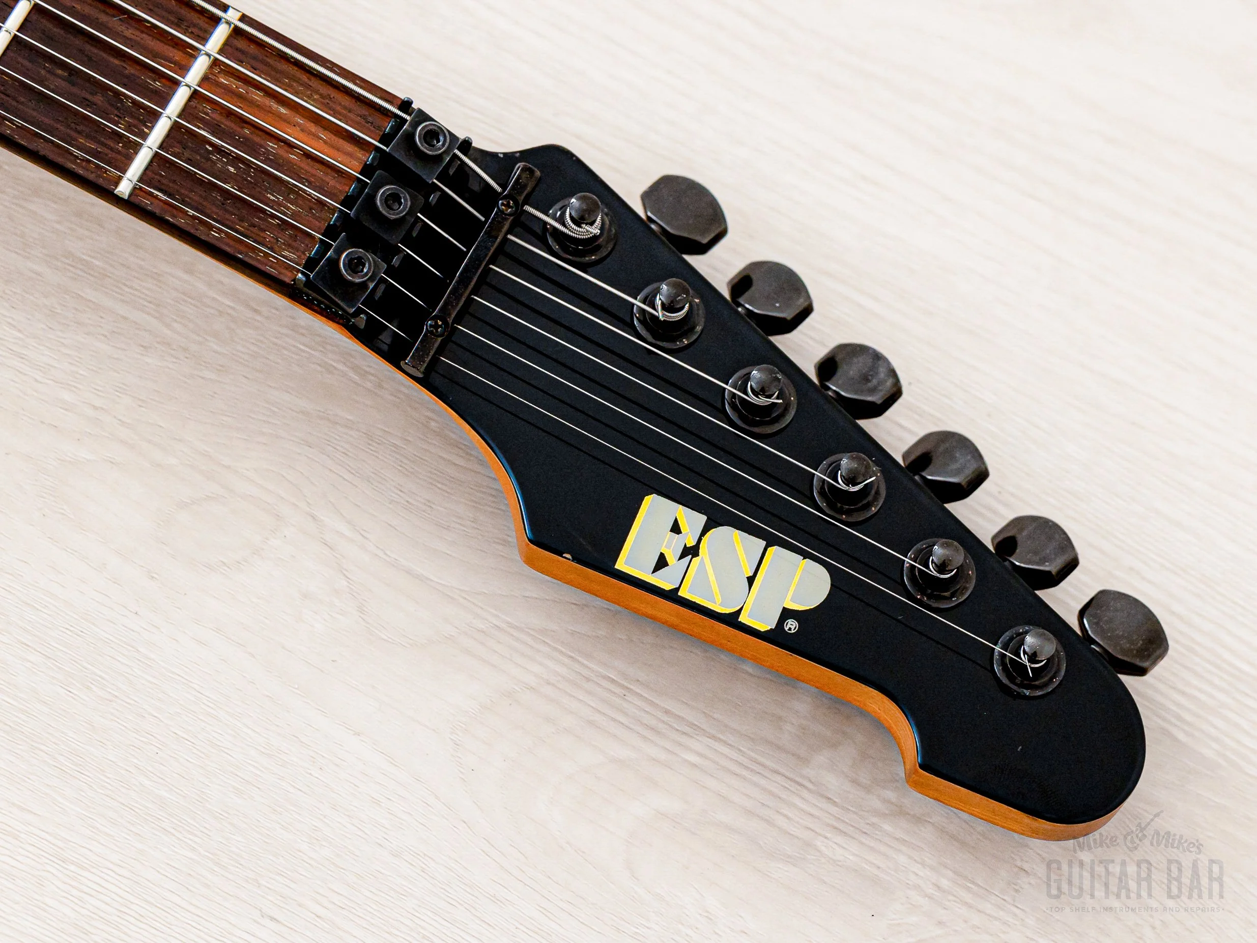 1990 ESP George Lynch Skull & Snakes Signature Model Haji, 100% Original & Near-Mint - Image 4
