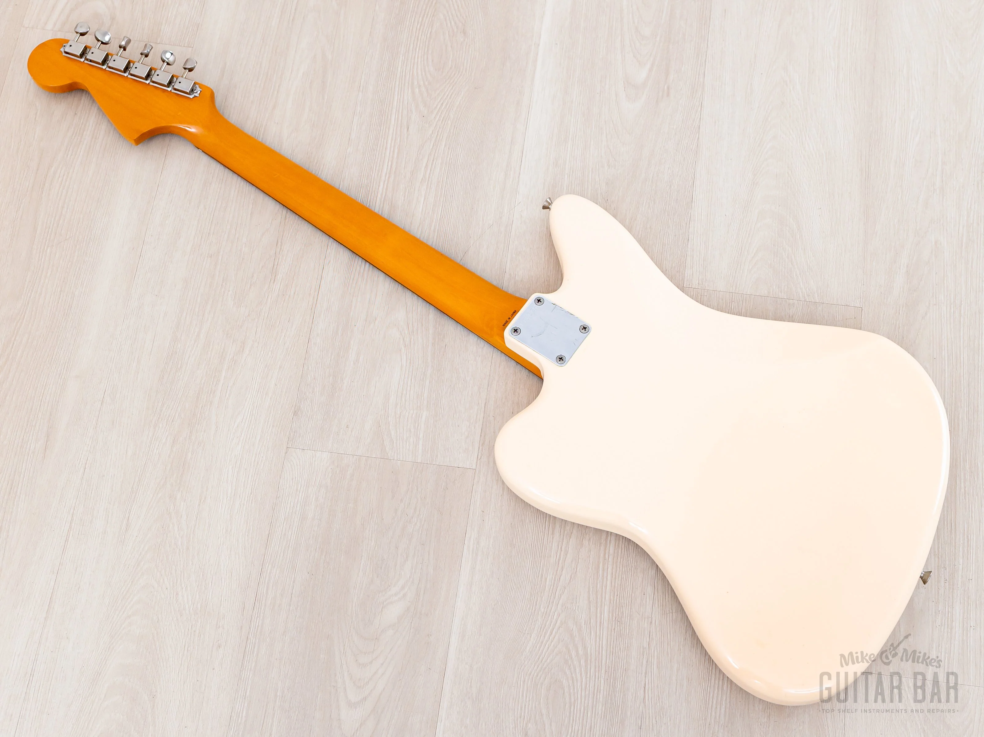 1990 Fender Jaguar ‘62 Vintage Reissue JG66-700 Olympic White, Japan MIJ Fujigen - Image 13