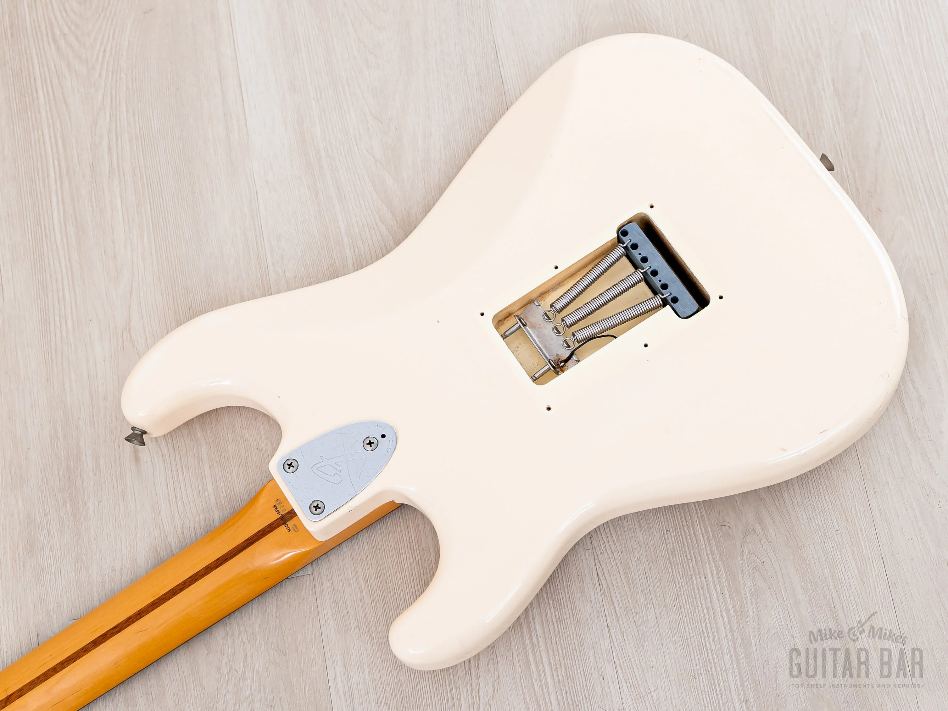 1990 Fender Stratocaster ‘72 Vintage Reissue ST72-500 Olympic White w/ Case, Japan MIJ Fujigen - Image 15
