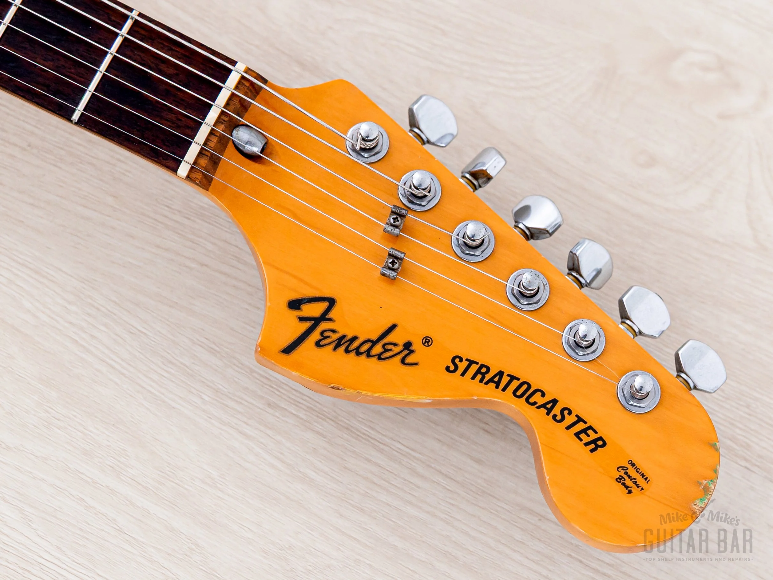 1990 Fender Stratocaster ‘72 Vintage Reissue ST72-500 Olympic White w/ Case, Japan MIJ Fujigen - Image 4