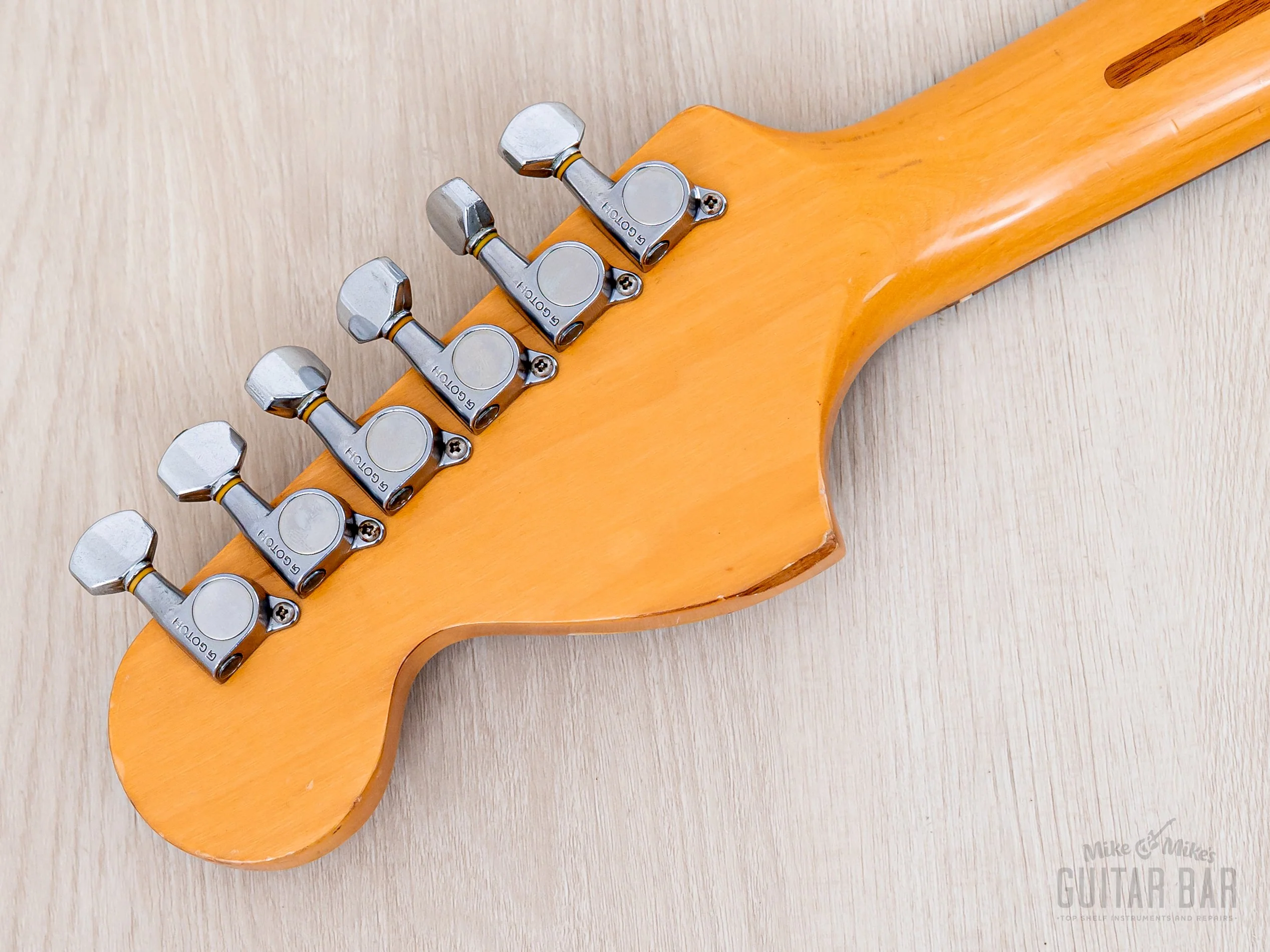 1990 Fender Stratocaster ‘72 Vintage Reissue ST72-500 Olympic White w/ Case, Japan MIJ Fujigen - Image 5