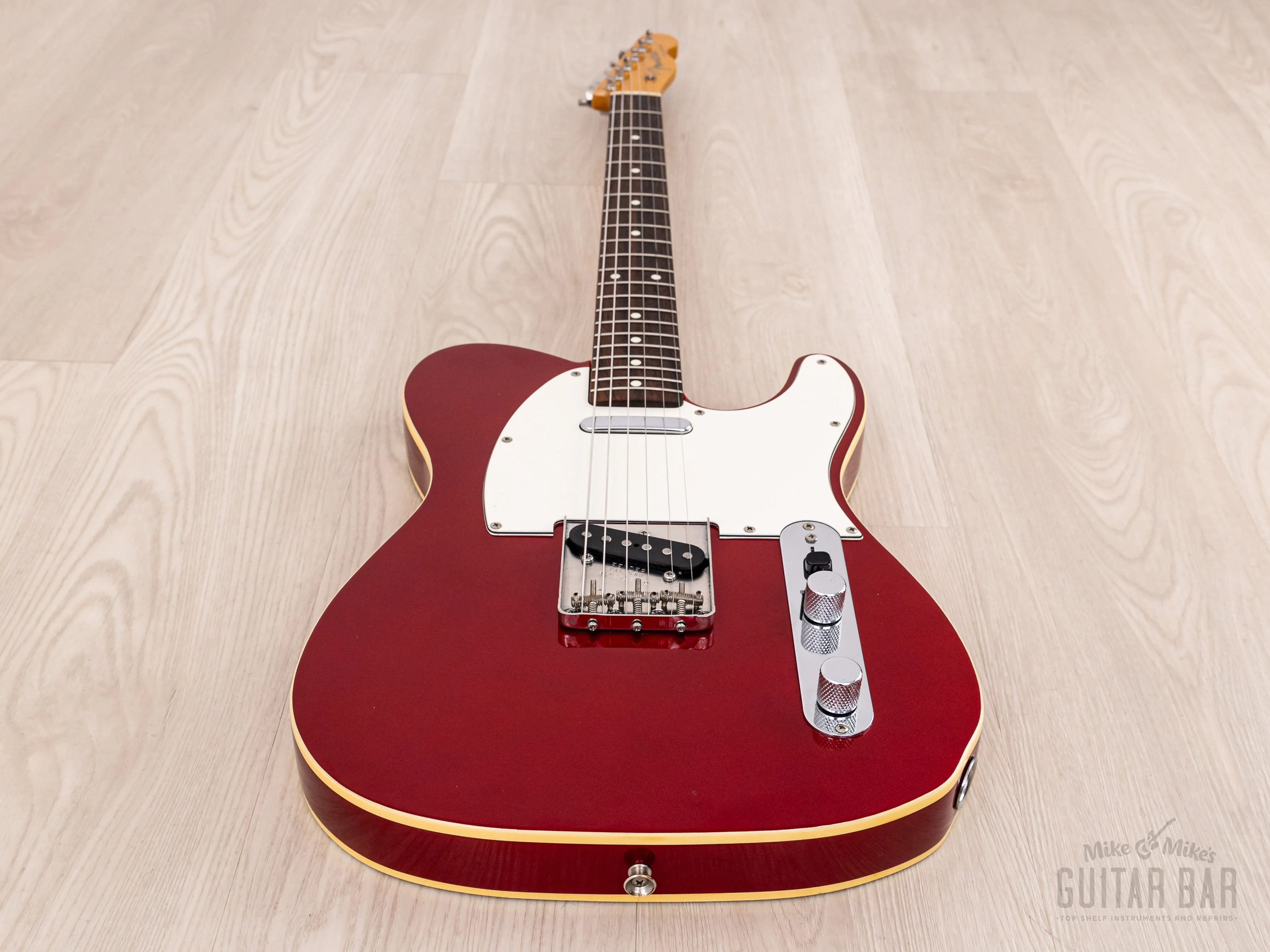 1990 Fender Telecaster Custom '62 Vintage Reissue TL62B-650 Candy Apple Red Near-Mint, Japan MIJ Fujigen - Image 11