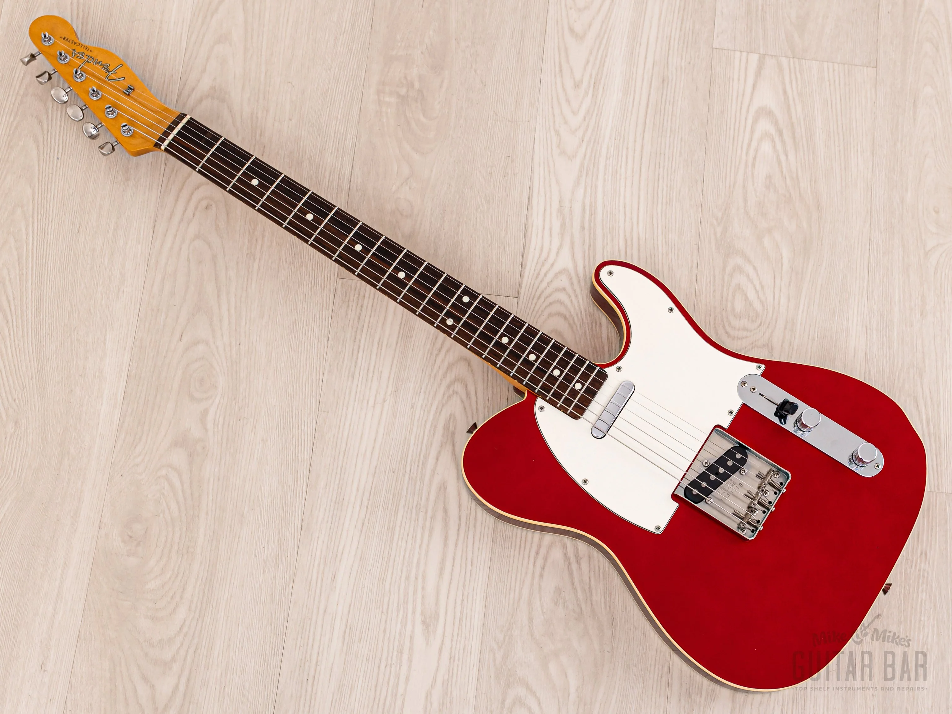 1990 Fender Telecaster Custom '62 Vintage Reissue TL62B-650 Candy Apple Red Near-Mint, Japan MIJ Fujigen - Image 12