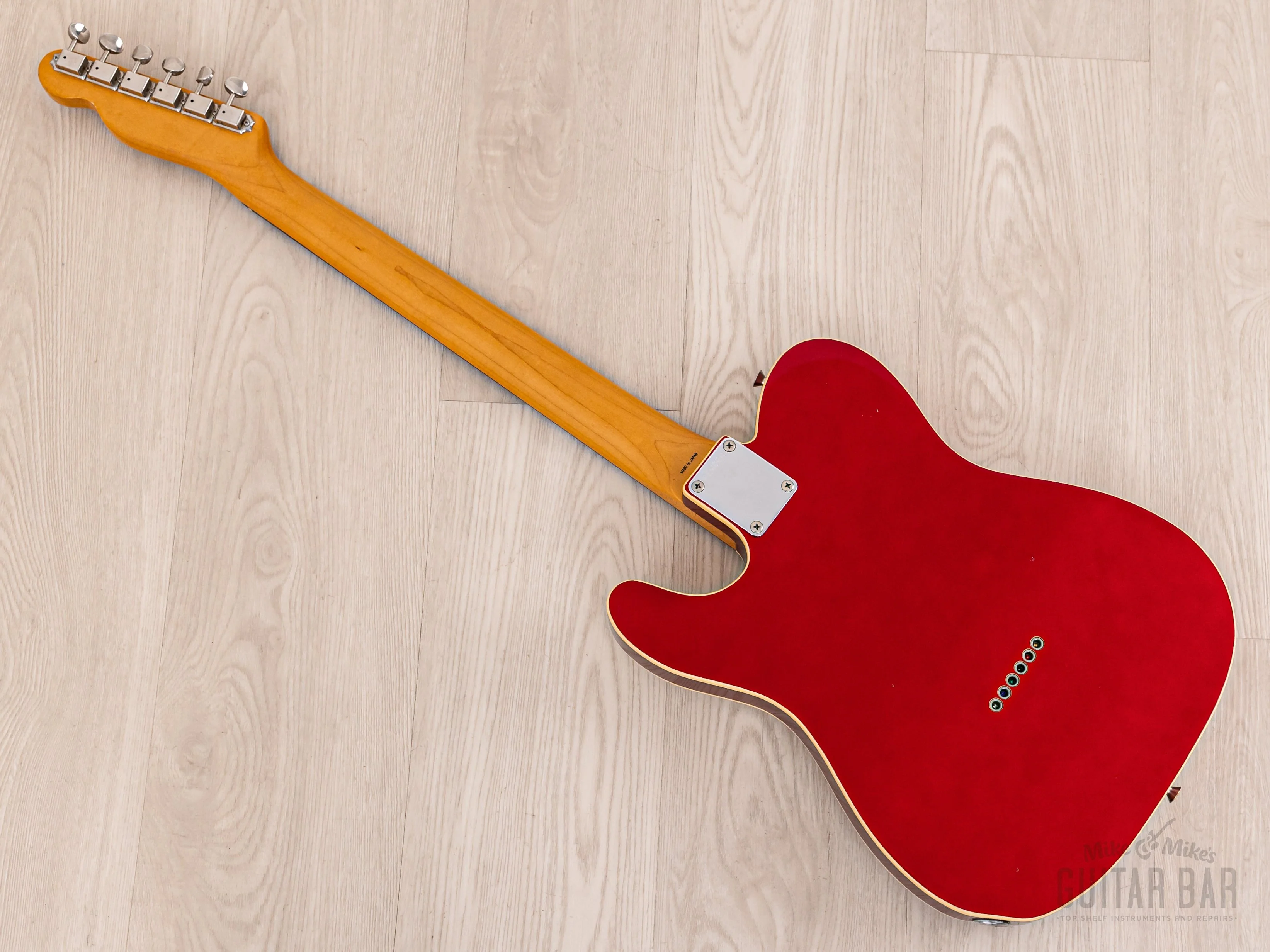 1990 Fender Telecaster Custom '62 Vintage Reissue TL62B-650 Candy Apple Red Near-Mint, Japan MIJ Fujigen - Image 13