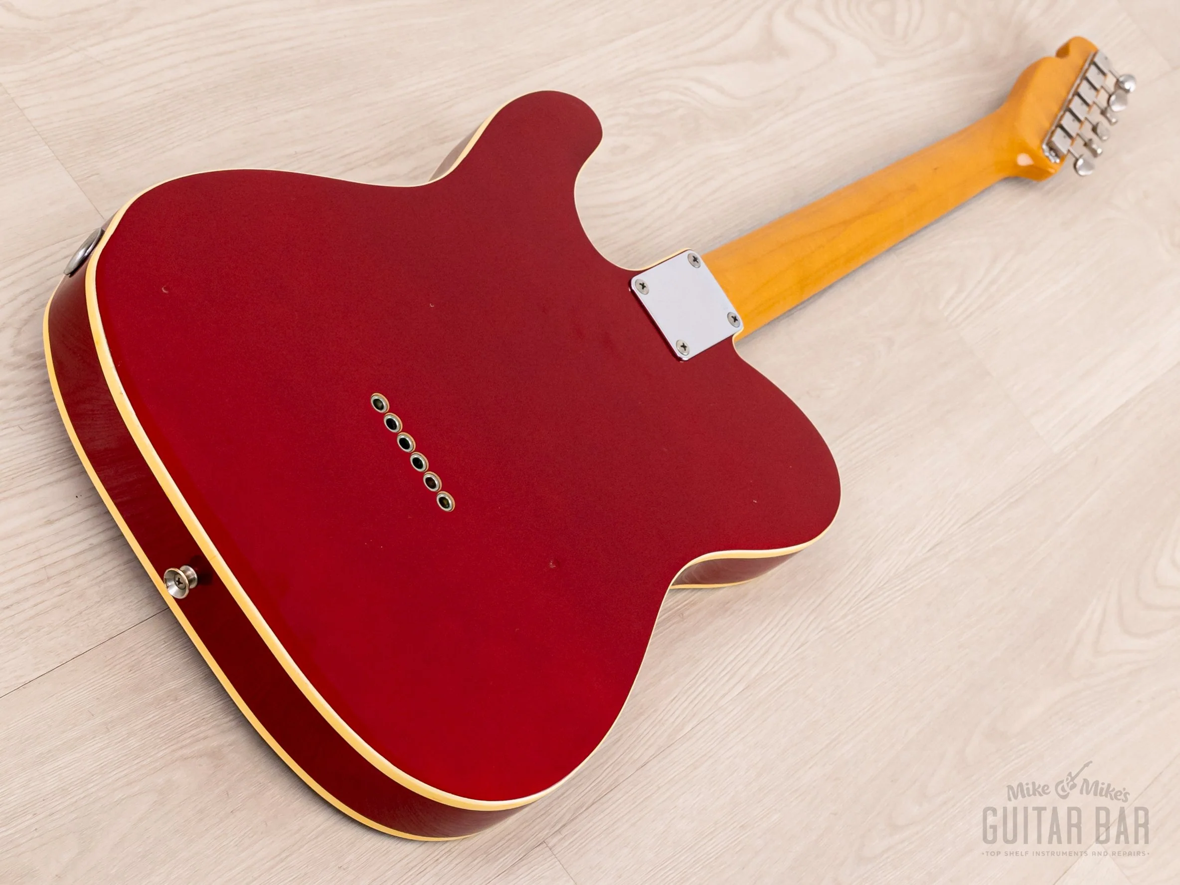 1990 Fender Telecaster Custom '62 Vintage Reissue TL62B-650 Candy Apple Red Near-Mint, Japan MIJ Fujigen - Image 14