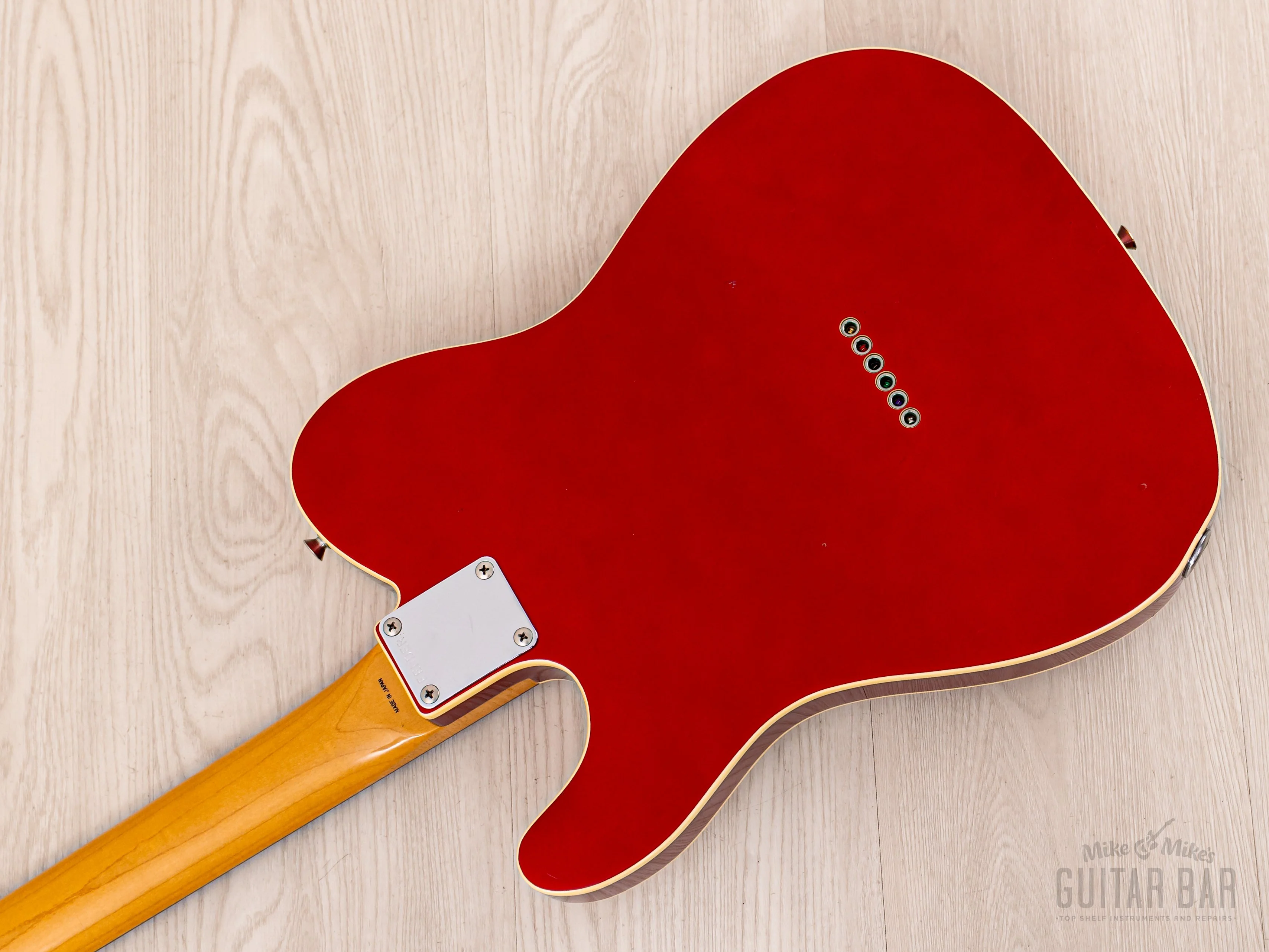 1990 Fender Telecaster Custom '62 Vintage Reissue TL62B-650 Candy Apple Red Near-Mint, Japan MIJ Fujigen - Image 15