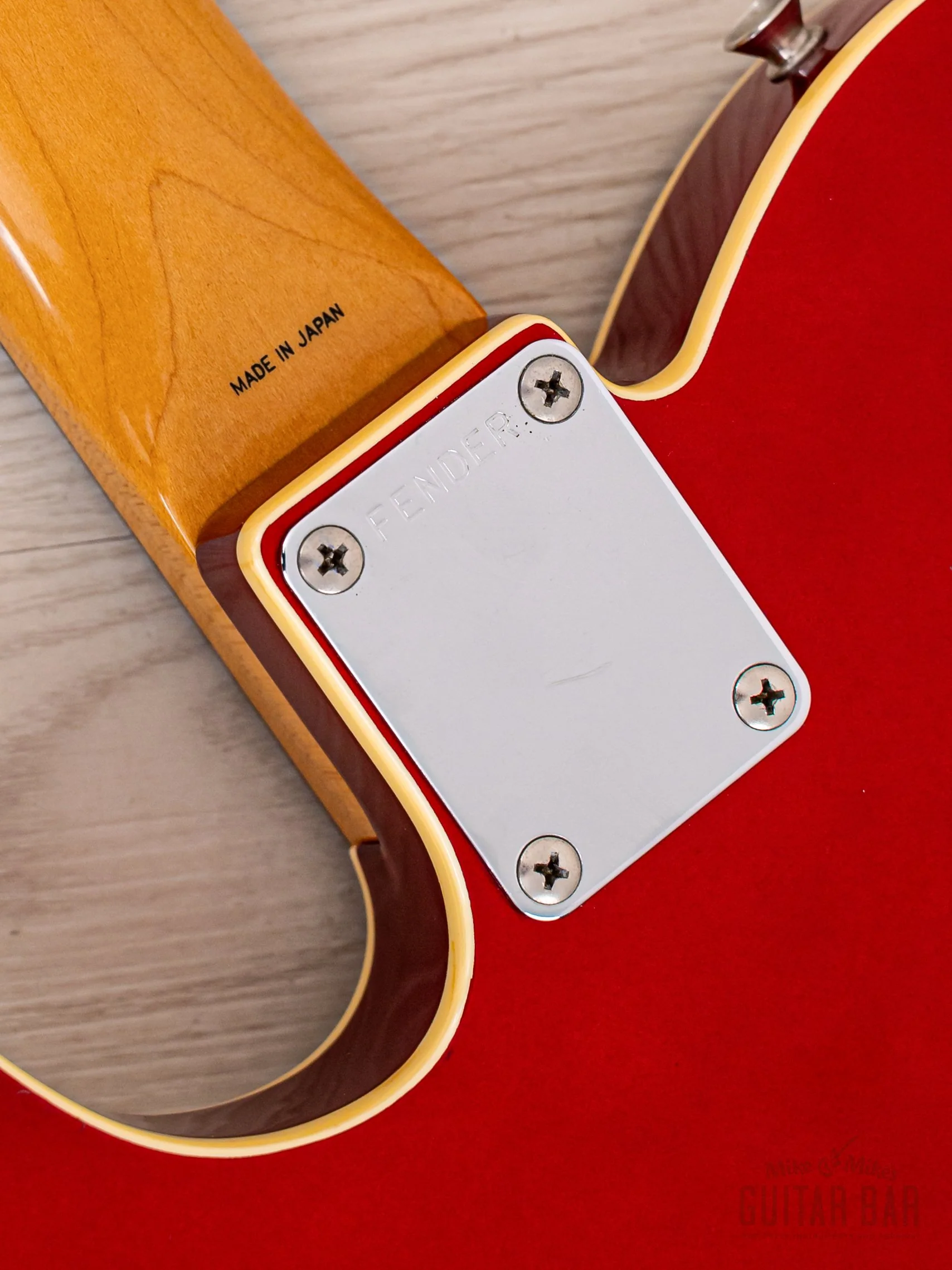 1990 Fender Telecaster Custom '62 Vintage Reissue TL62B-650 Candy Apple Red Near-Mint, Japan MIJ Fujigen - Image 16