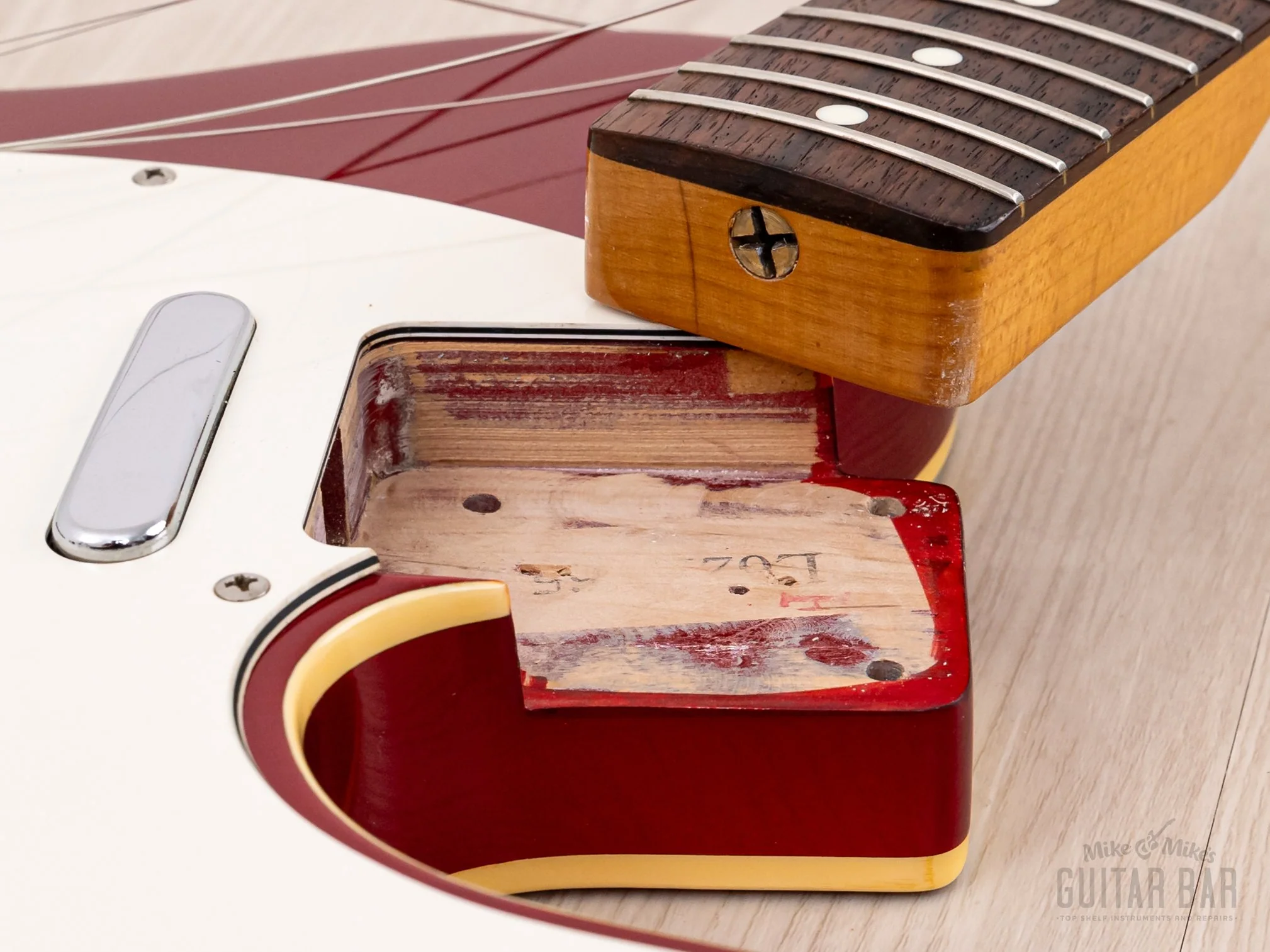 1990 Fender Telecaster Custom '62 Vintage Reissue TL62B-650 Candy Apple Red Near-Mint, Japan MIJ Fujigen - Image 17