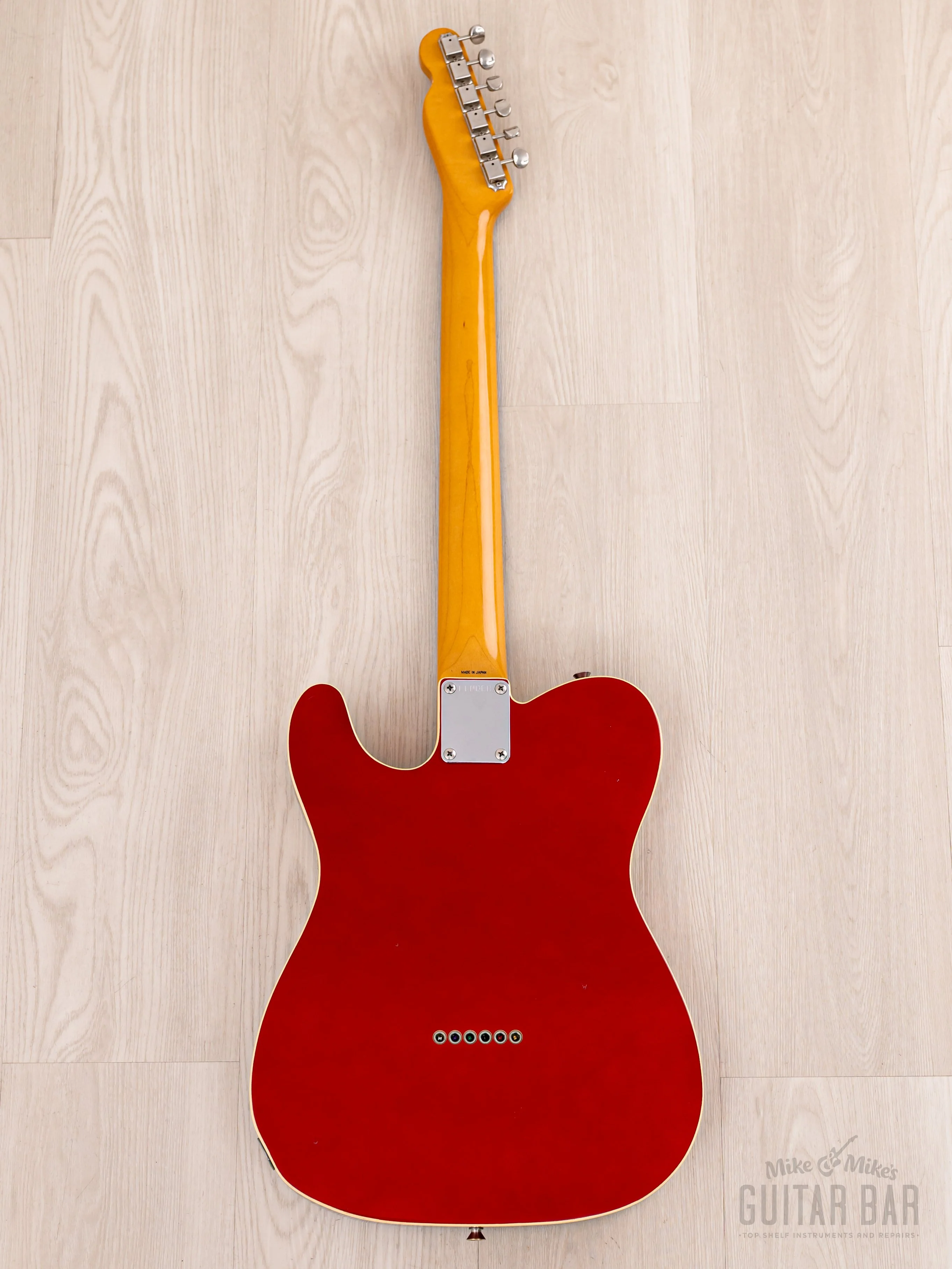 1990 Fender Telecaster Custom '62 Vintage Reissue TL62B-650 Candy Apple Red Near-Mint, Japan MIJ Fujigen - Image 3