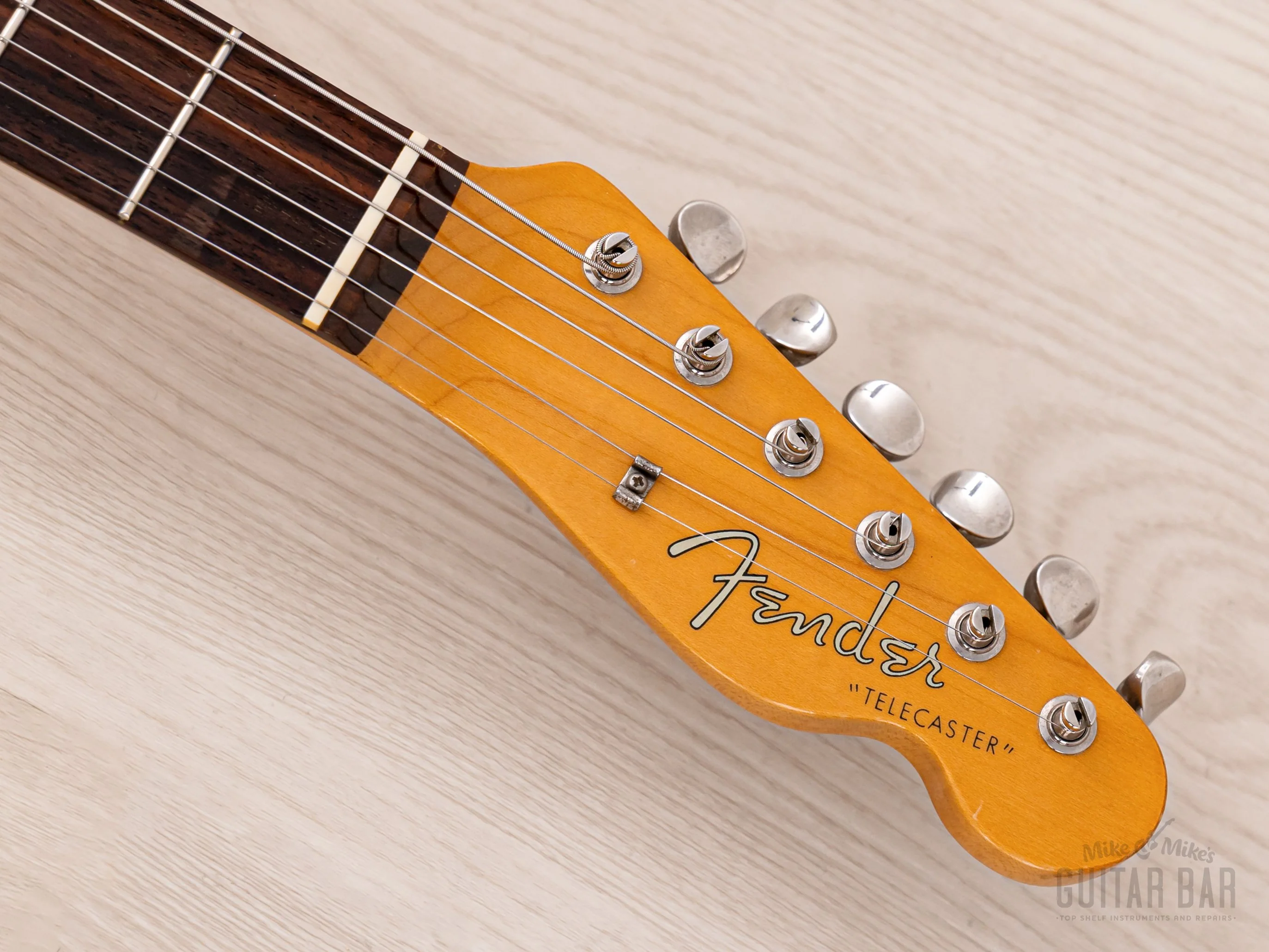 1990 Fender Telecaster Custom '62 Vintage Reissue TL62B-650 Candy Apple Red Near-Mint, Japan MIJ Fujigen - Image 4