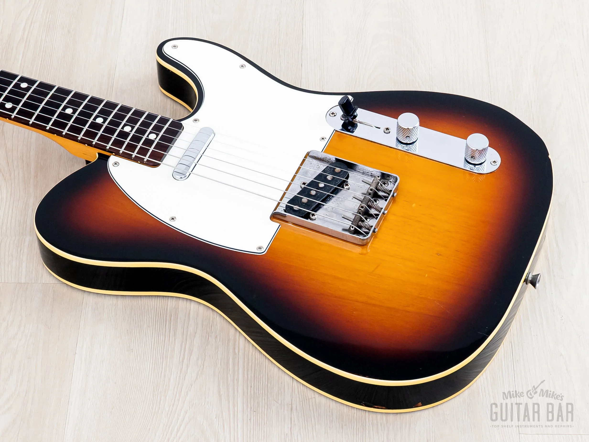 1990 Fender Telecaster Custom '62 Vintage Reissue TL62B-650 Sunburst w/ Case, Japan MIJ Fujigen - Image 10