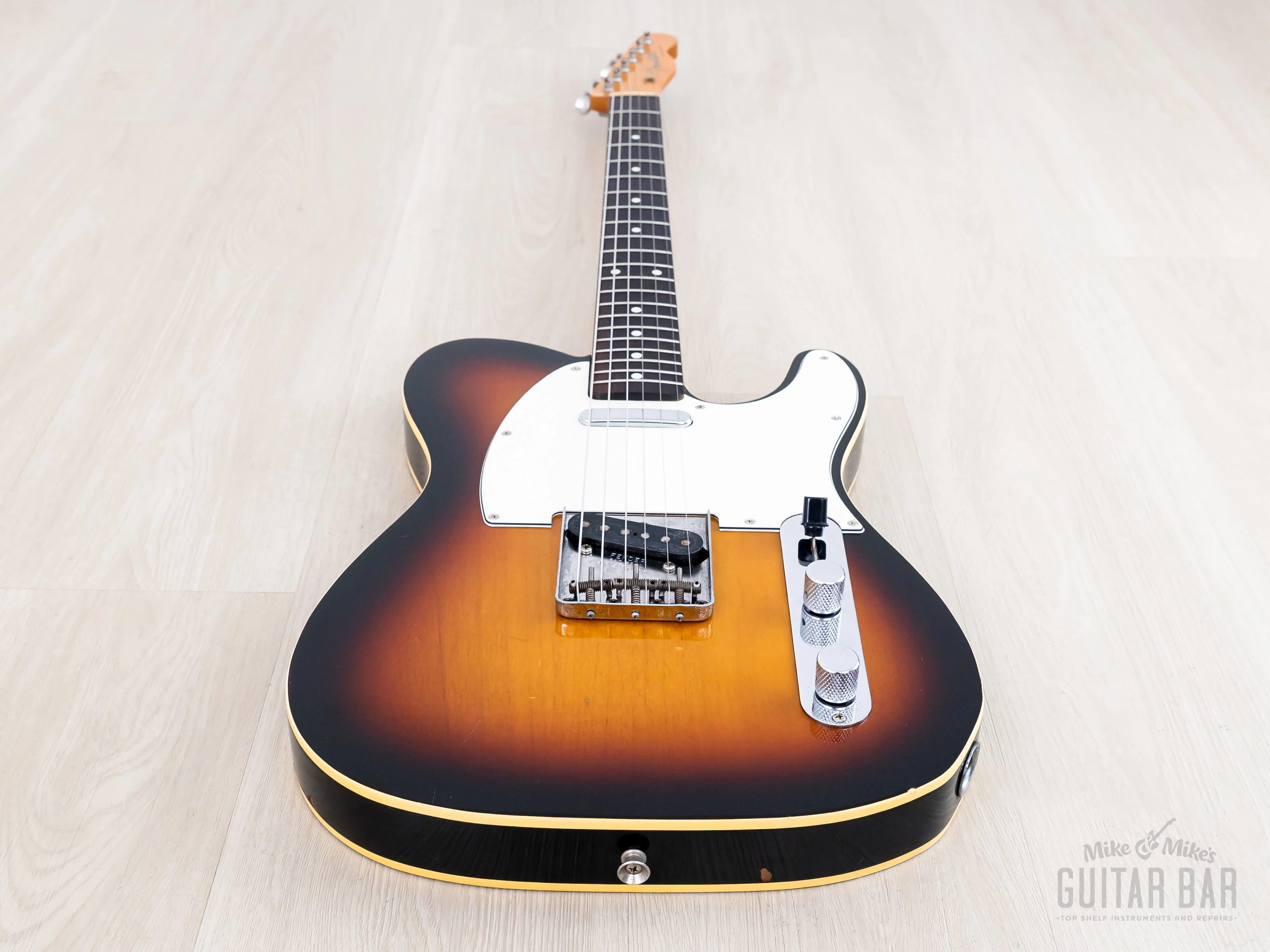 1990 Fender Telecaster Custom '62 Vintage Reissue TL62B-650 Sunburst w/ Case, Japan MIJ Fujigen - Image 11