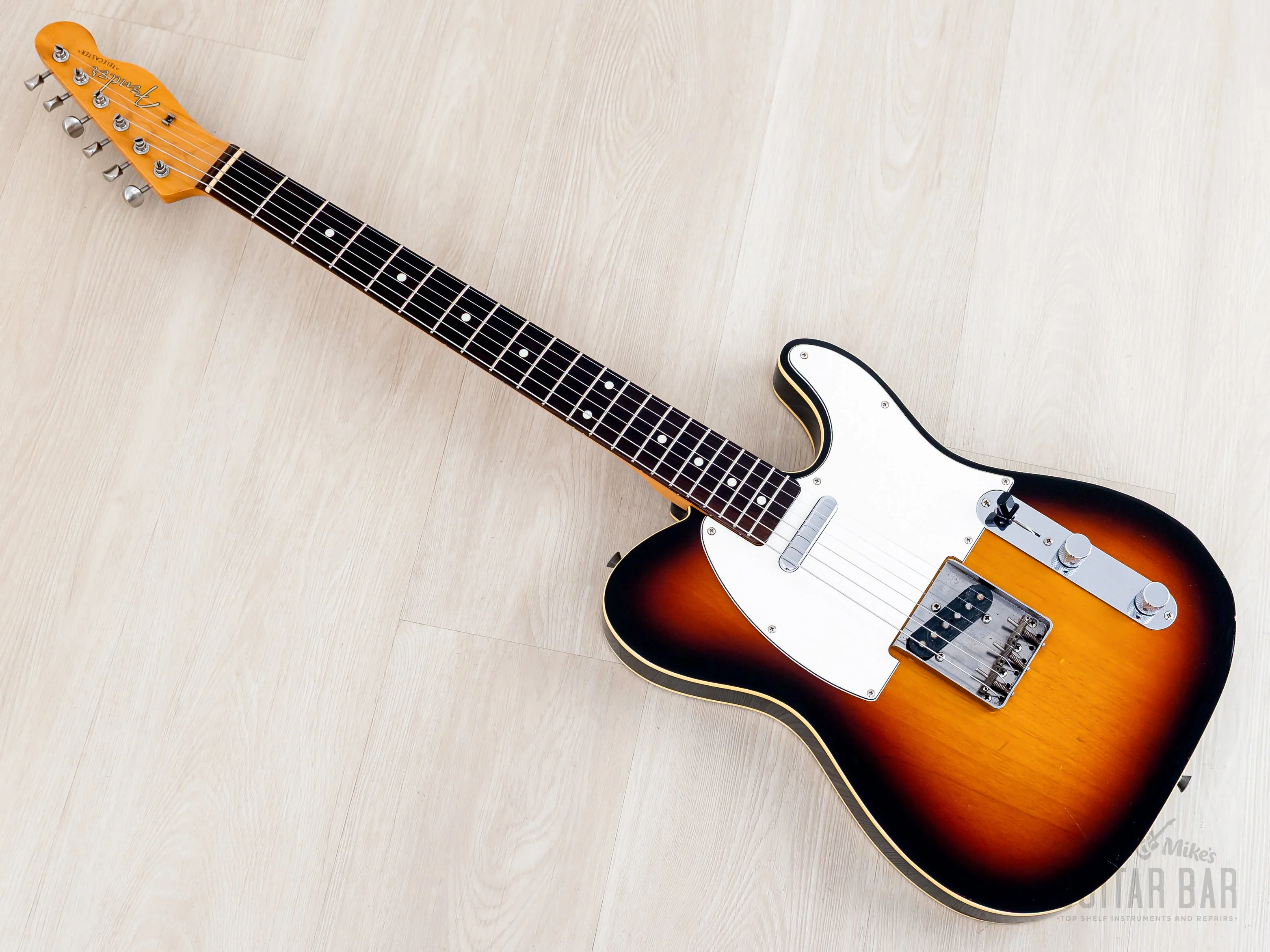 1990 Fender Telecaster Custom '62 Vintage Reissue TL62B-650 Sunburst w/ Case, Japan MIJ Fujigen - Image 12