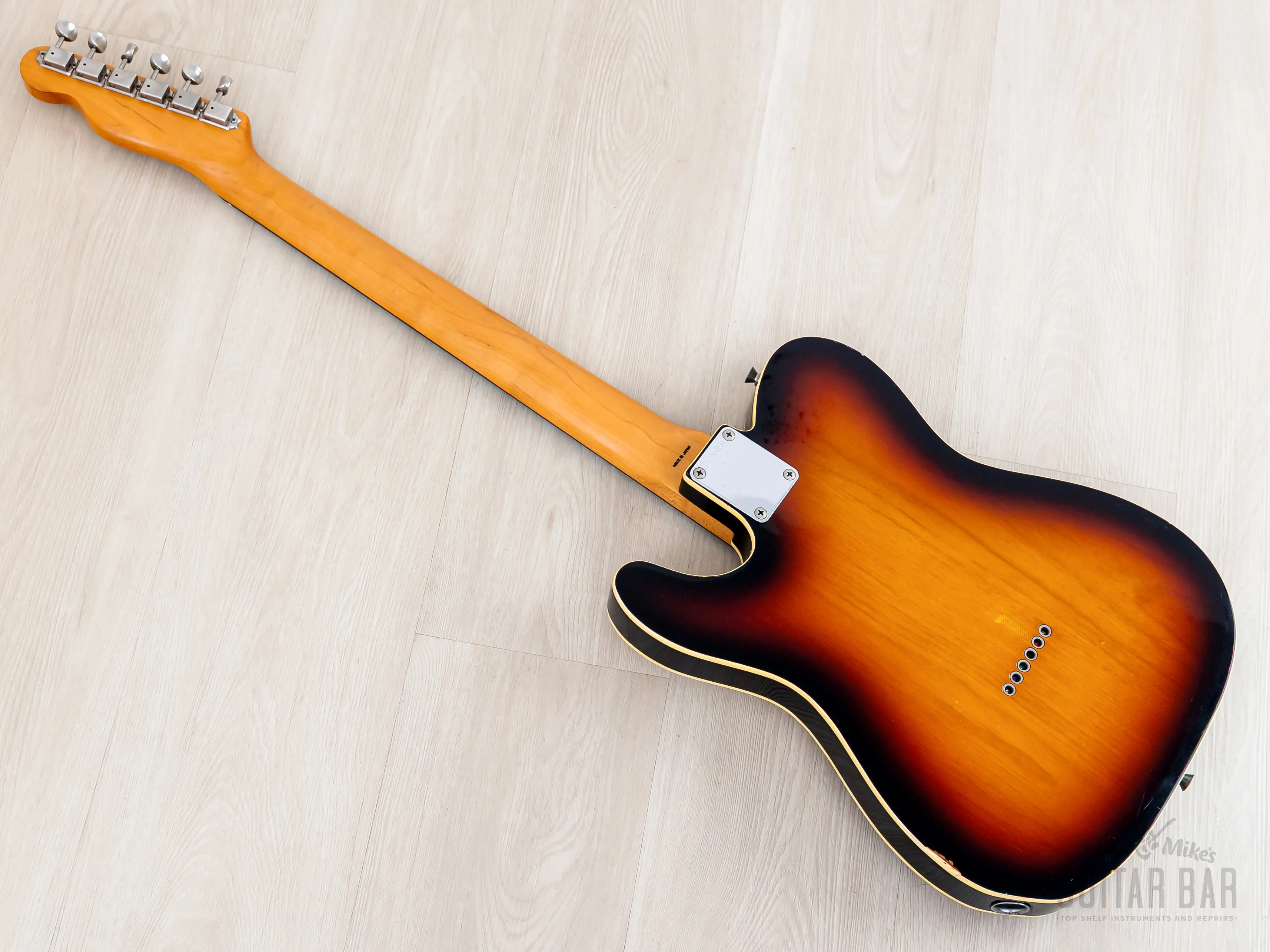 1990 Fender Telecaster Custom '62 Vintage Reissue TL62B-650 Sunburst w/ Case, Japan MIJ Fujigen - Image 13