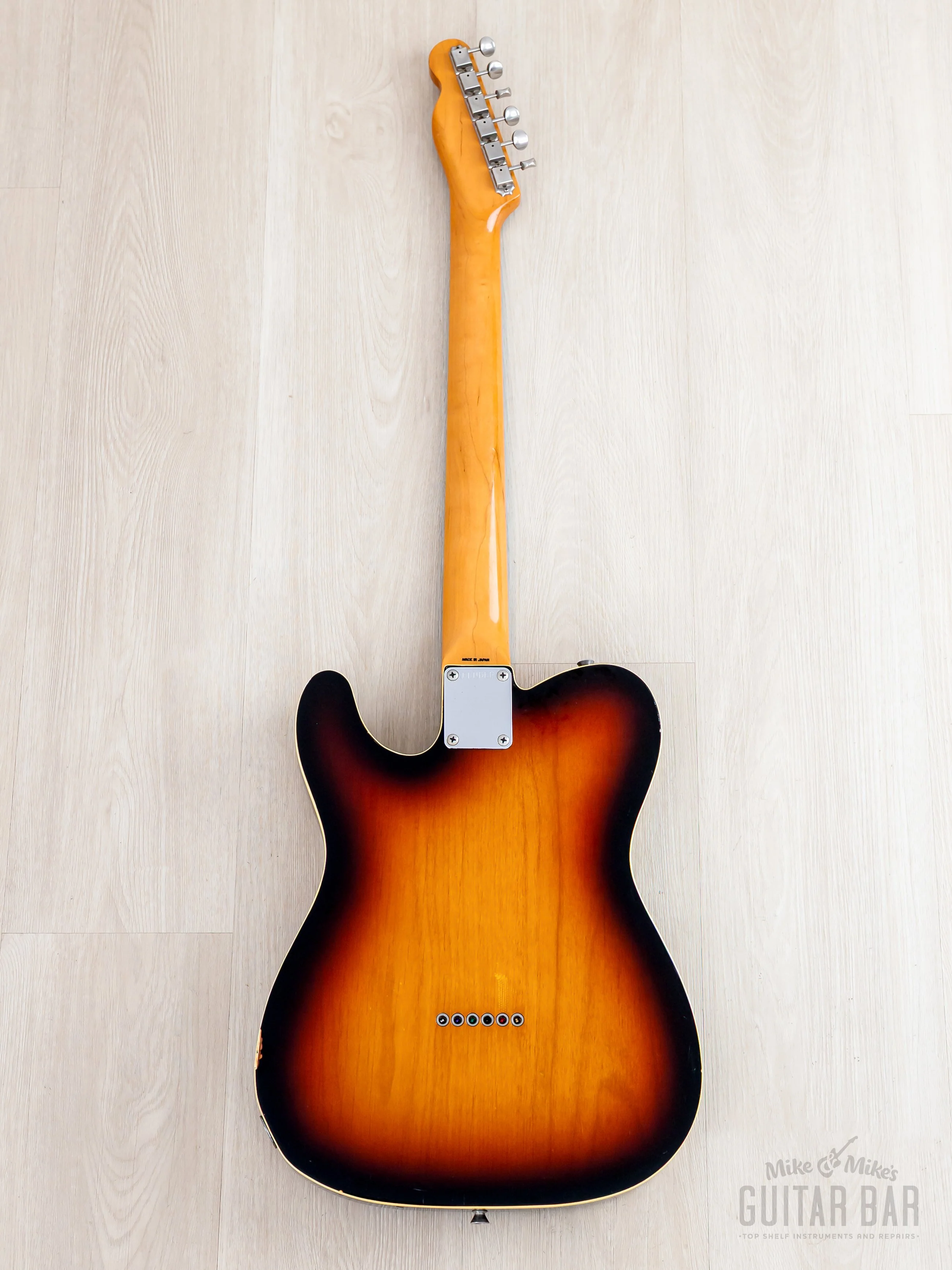 1990 Fender Telecaster Custom '62 Vintage Reissue TL62B-650 Sunburst w/ Case, Japan MIJ Fujigen - Image 3
