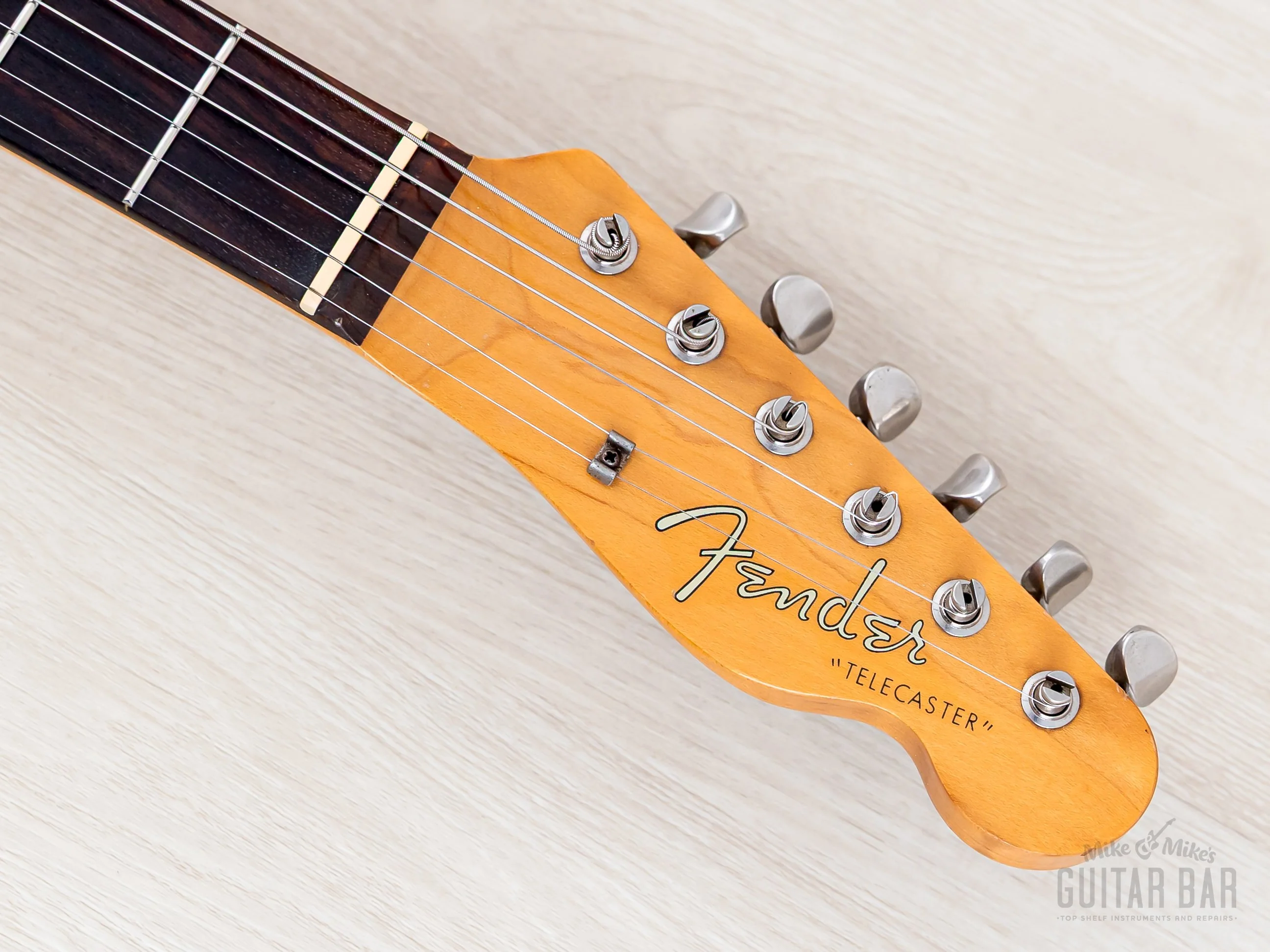 1990 Fender Telecaster Custom '62 Vintage Reissue TL62B-650 Sunburst w/ Case, Japan MIJ Fujigen - Image 4