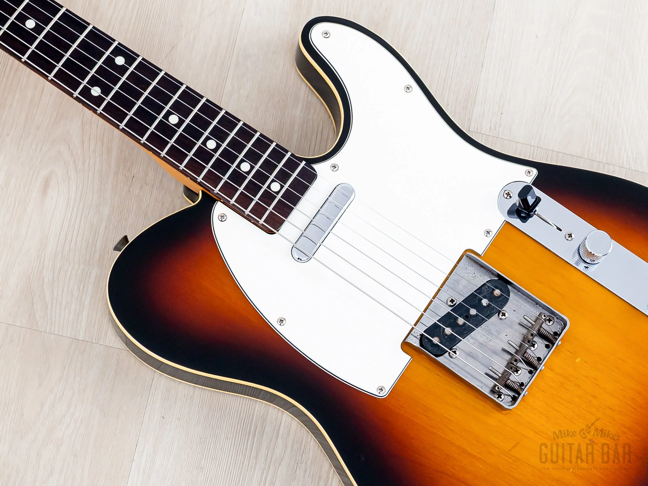 1990 Fender Telecaster Custom '62 Vintage Reissue TL62B-650 Sunburst w/ Case, Japan MIJ Fujigen - Image 7