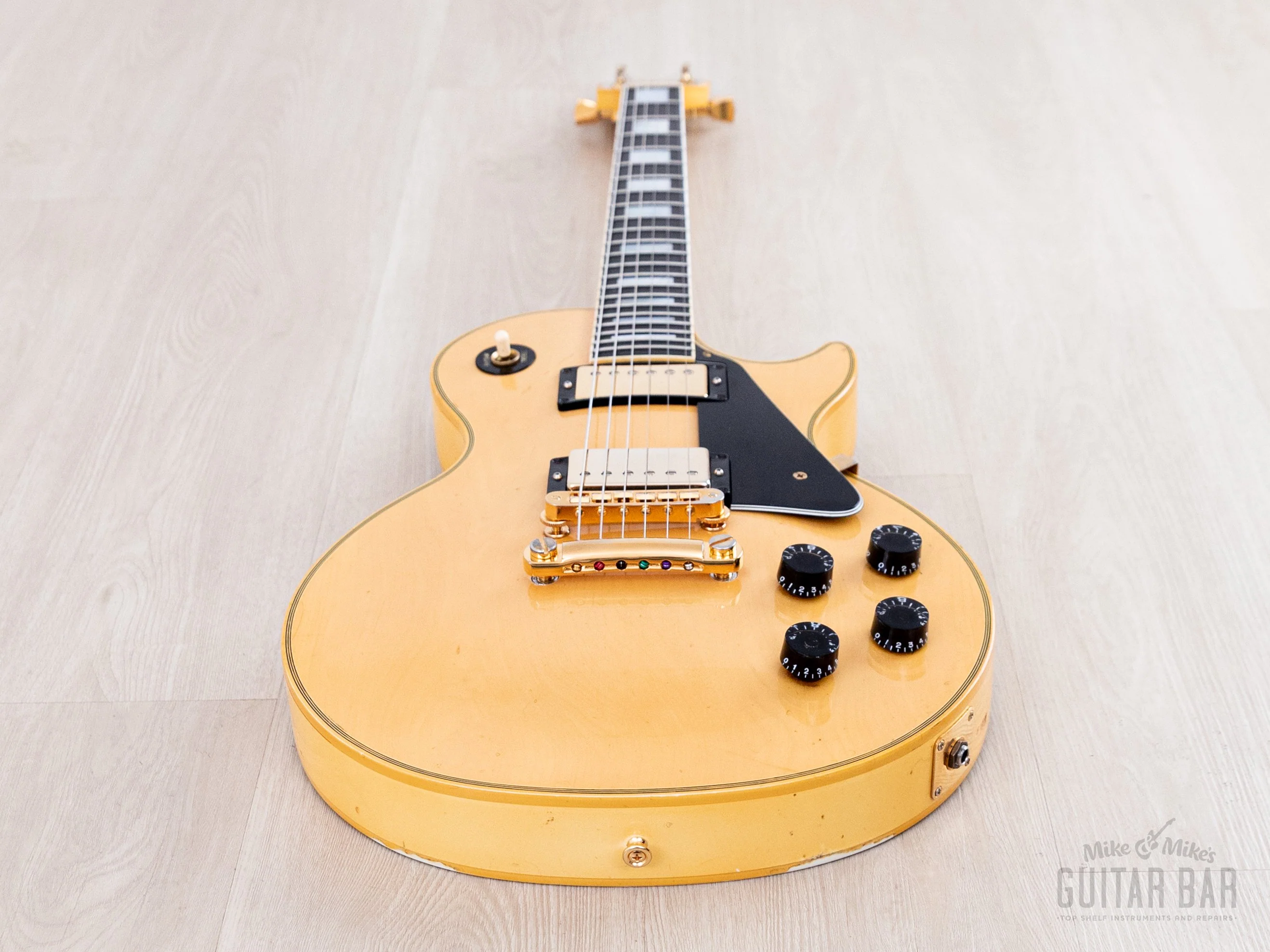 1990 Gibson Les Paul Custom Limited Colours Edition Transparent White 1 of 200 w/ Case - Image 11
