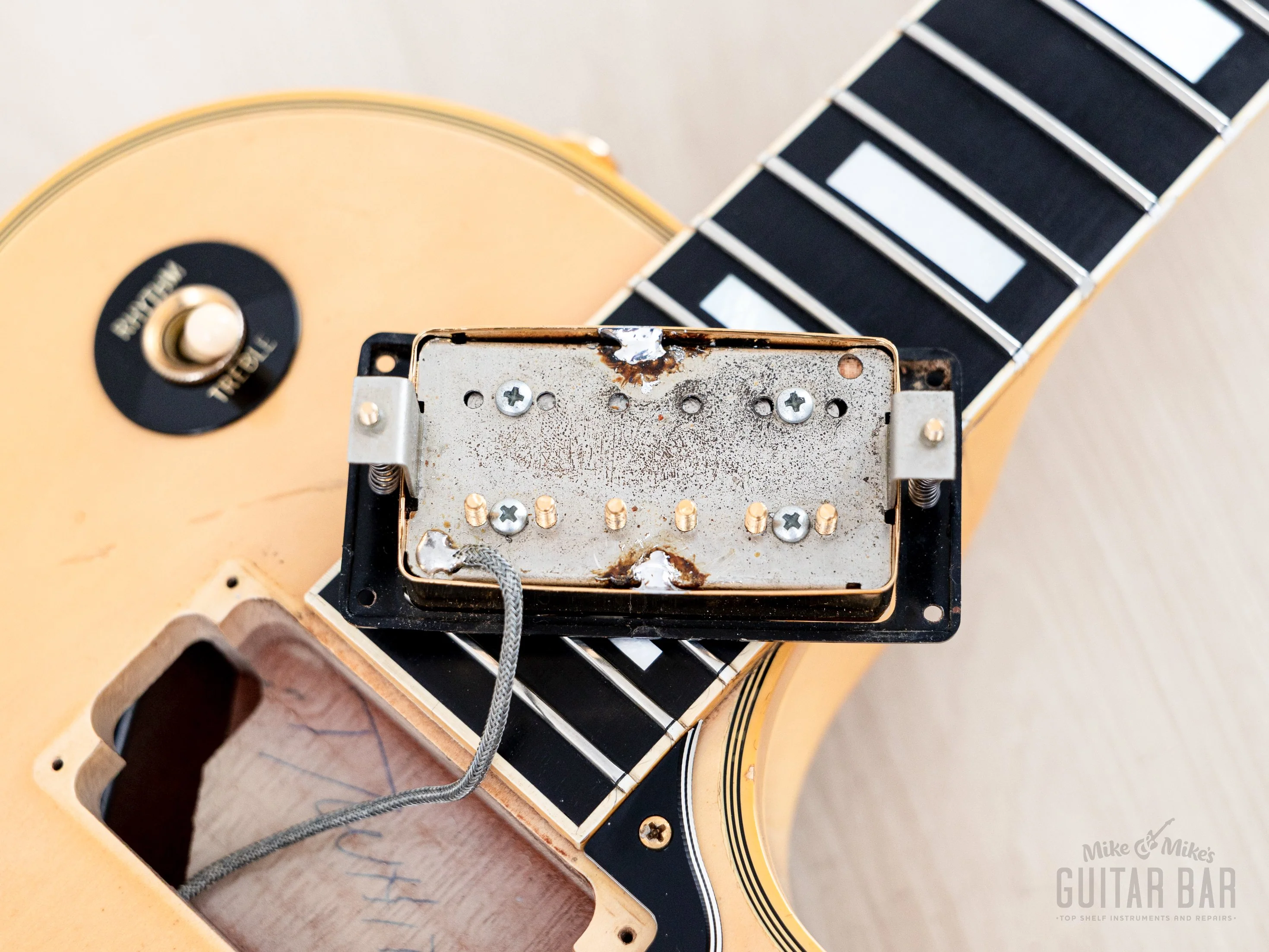 1990 Gibson Les Paul Custom Limited Colours Edition Transparent White 1 of 200 w/ Case - Image 19