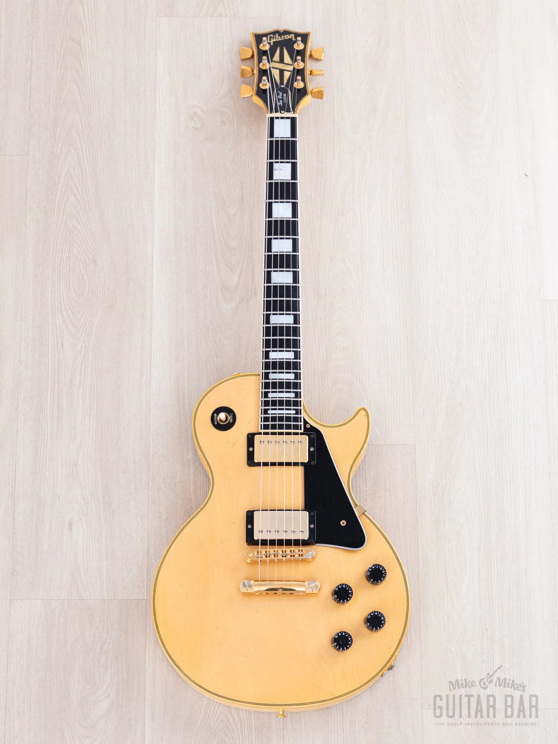 1990 Gibson Les Paul Custom Limited Colours Edition Transparent White 1 of 200 w/ Case - Image 2