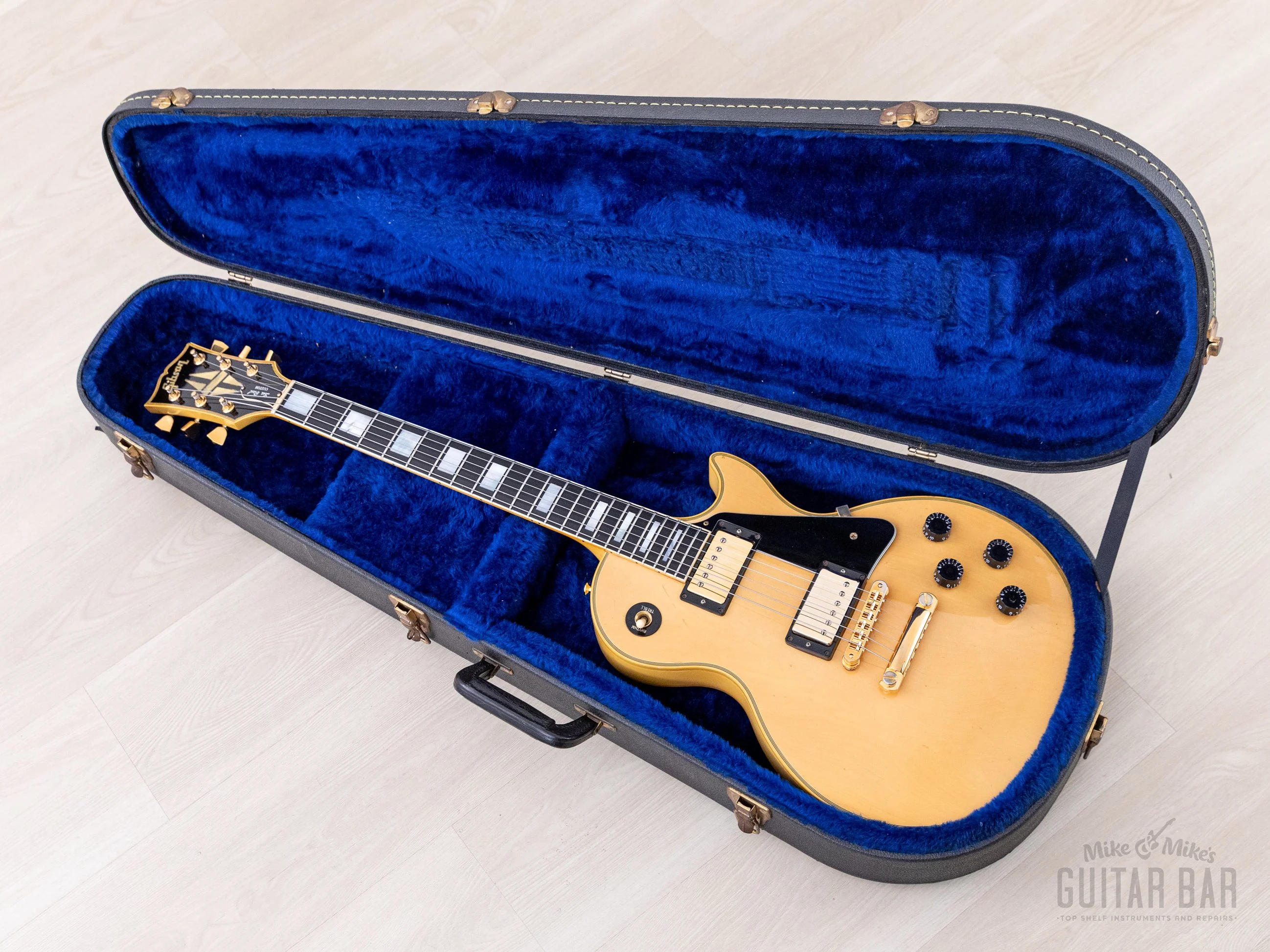 1990 Gibson Les Paul Custom Limited Colours Edition Transparent White 1 of 200 w/ Case - Image 21