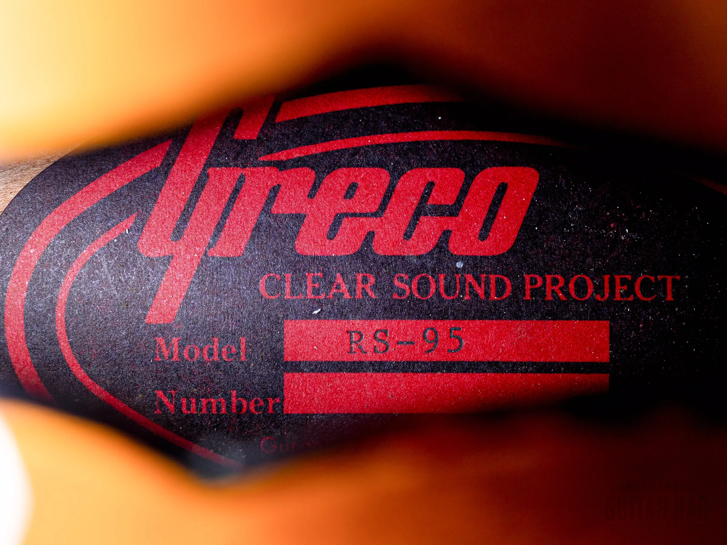 1990 Greco RS-90 Clear Sound Project Vintage Semi-Hollow ES-Style Guitar Sunburst, Japan Fujigen - Image 6