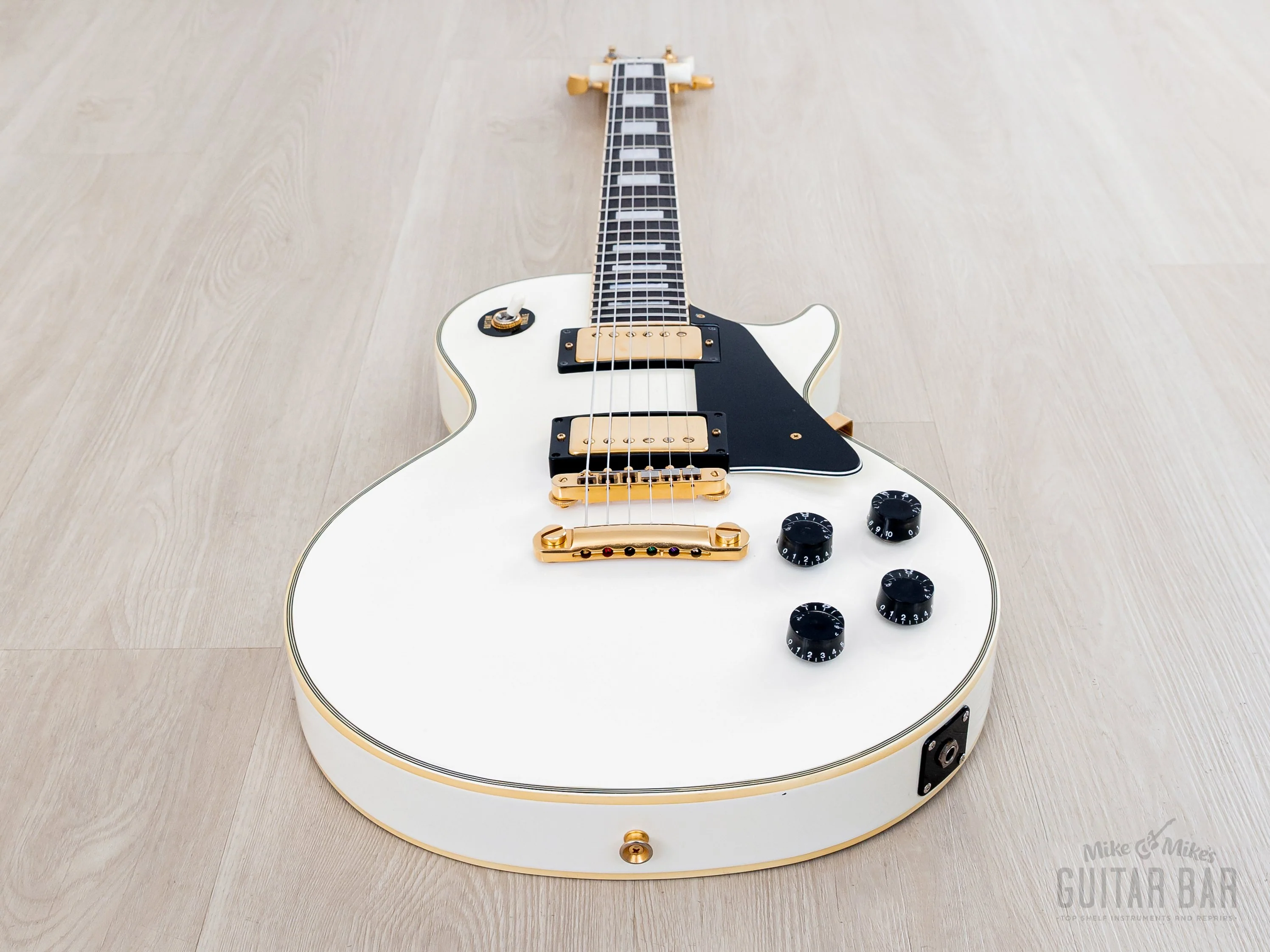 1990 Orville Les Paul Custom LPC-75 Alpine White Gibson-Licensed, Japan Terada - Image 10
