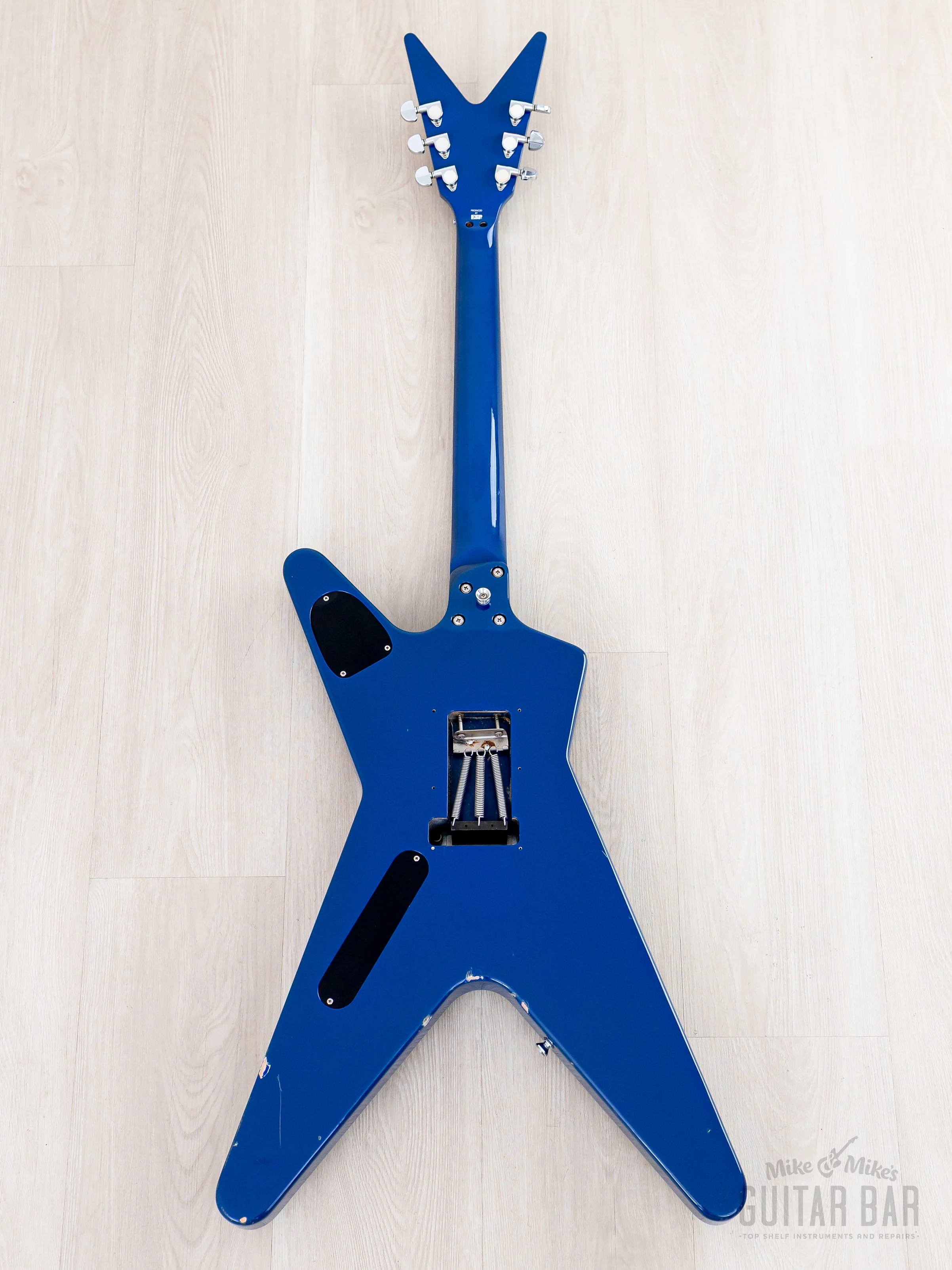 1990s Edwards by ESP EP-135 Lightning Bolt Dimebag-Style Guitar Dimebolt w/ Floyd Rose, Japan - Image 3