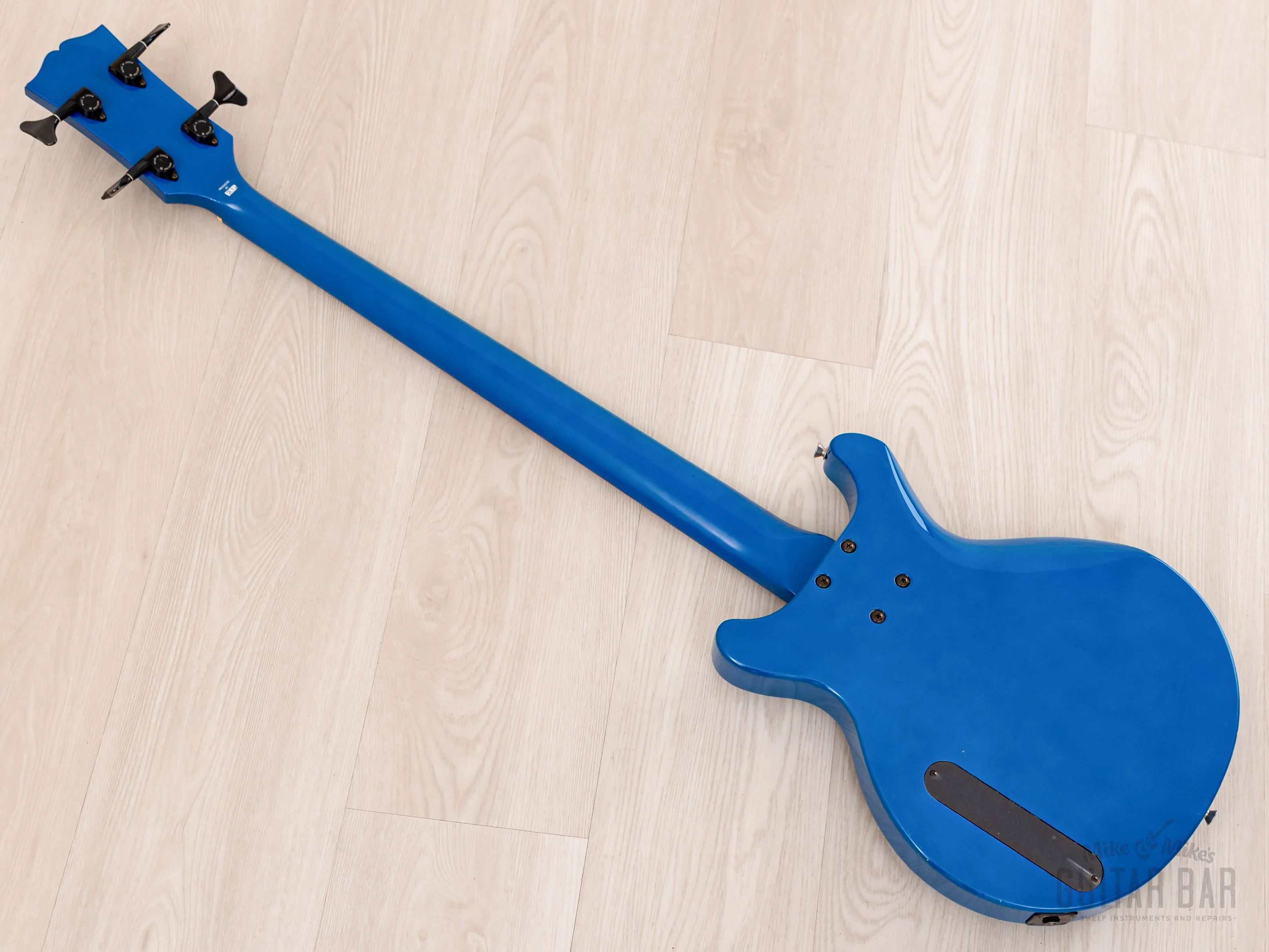 1990s Edwards by ESP Luna Sea J Signature E-J-78TV Aqua Blue w/ Case, Japan - Image 13