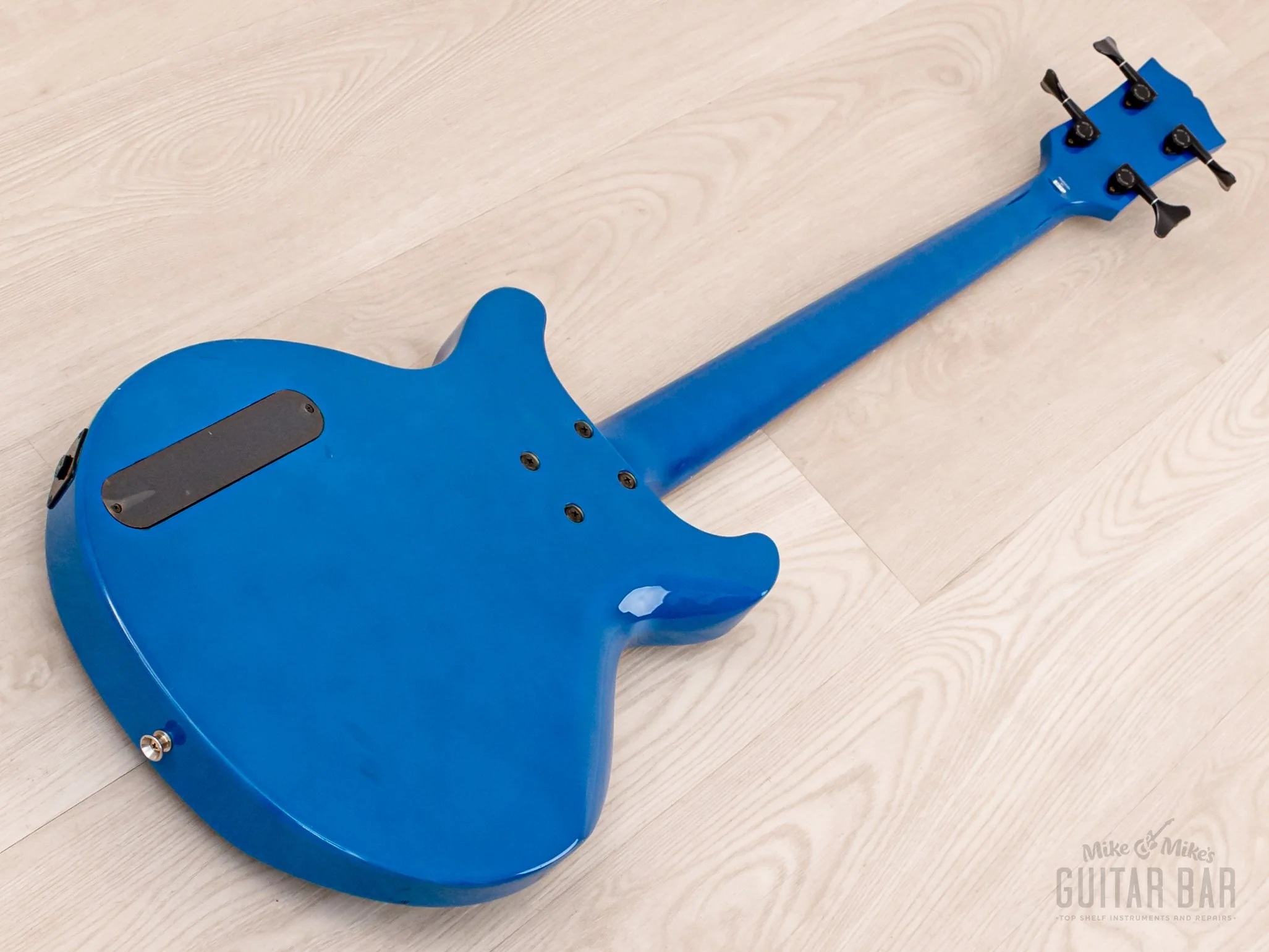 1990s Edwards by ESP Luna Sea J Signature E-J-78TV Aqua Blue w/ Case, Japan - Image 14
