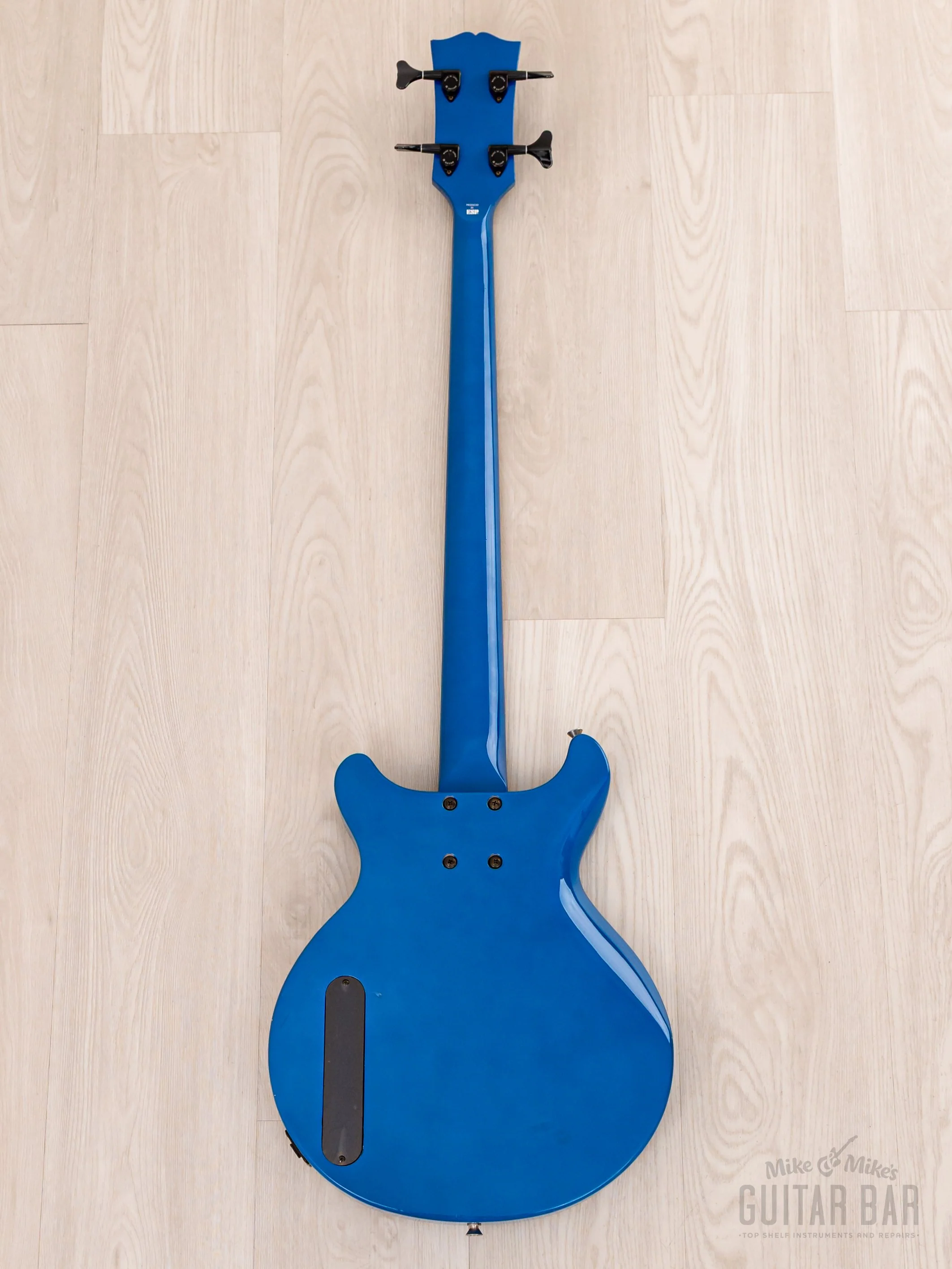 1990s Edwards by ESP Luna Sea J Signature E-J-78TV Aqua Blue w/ Case, Japan - Image 3