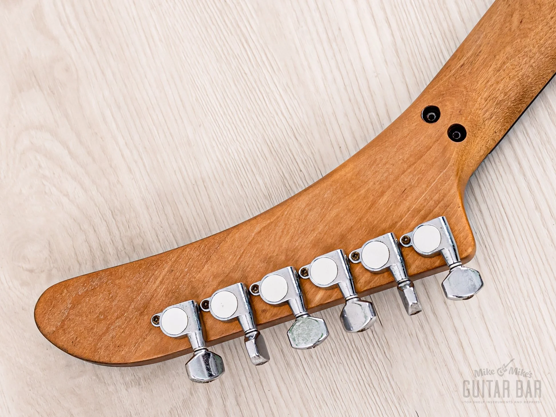 1990s ESP Custom Shop SH Superstrat Pink Crackle, George Lynch Kamikaze-1 - Image 5