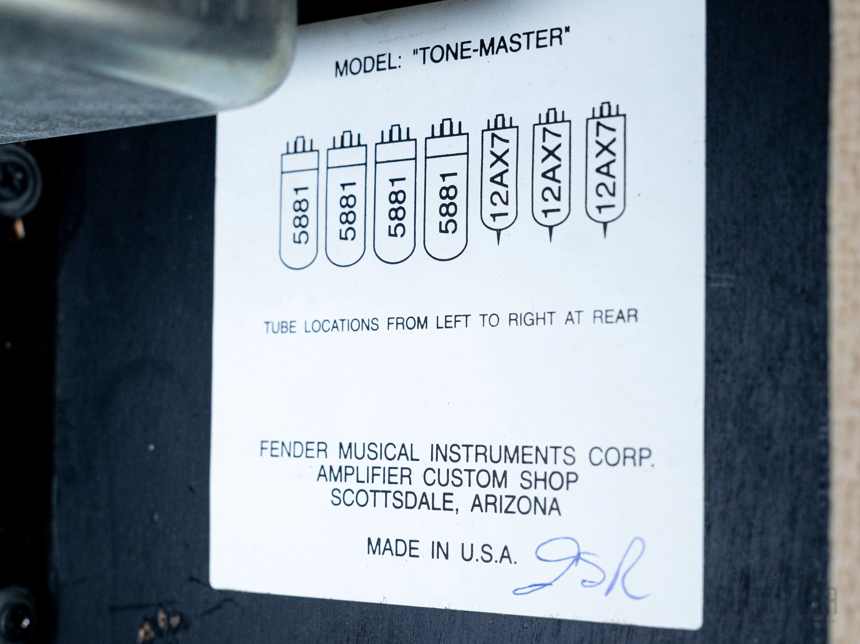 1990s Fender Custom Shop Tone-Master CSR-3 Blonde Piggyback Tube Amp w/ Celestions - Image 11