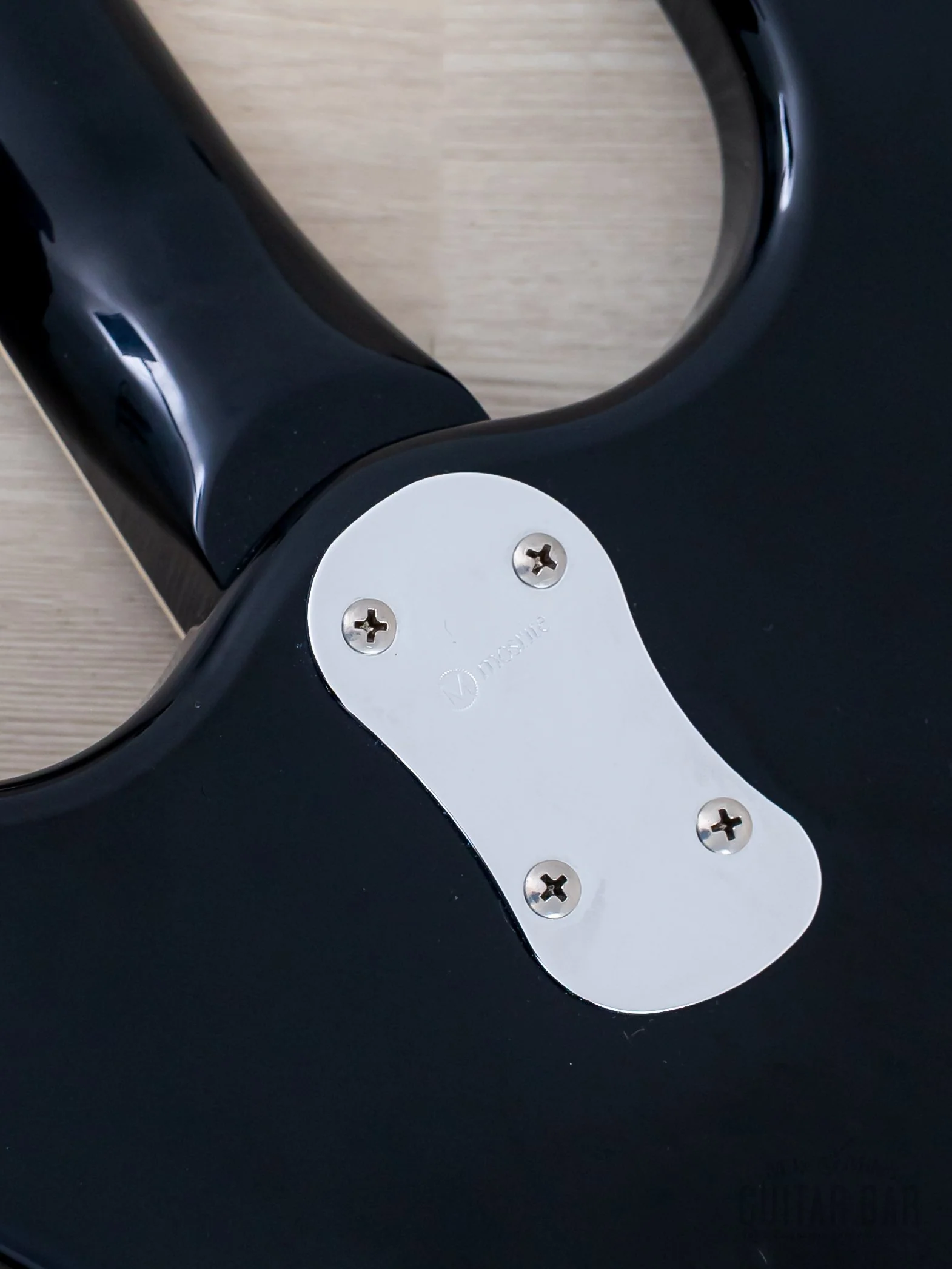1990s Mosrite Ventures Model Super Custom '65 Black w/ Vibramute & Case, Japan Kurokumo - Image 16
