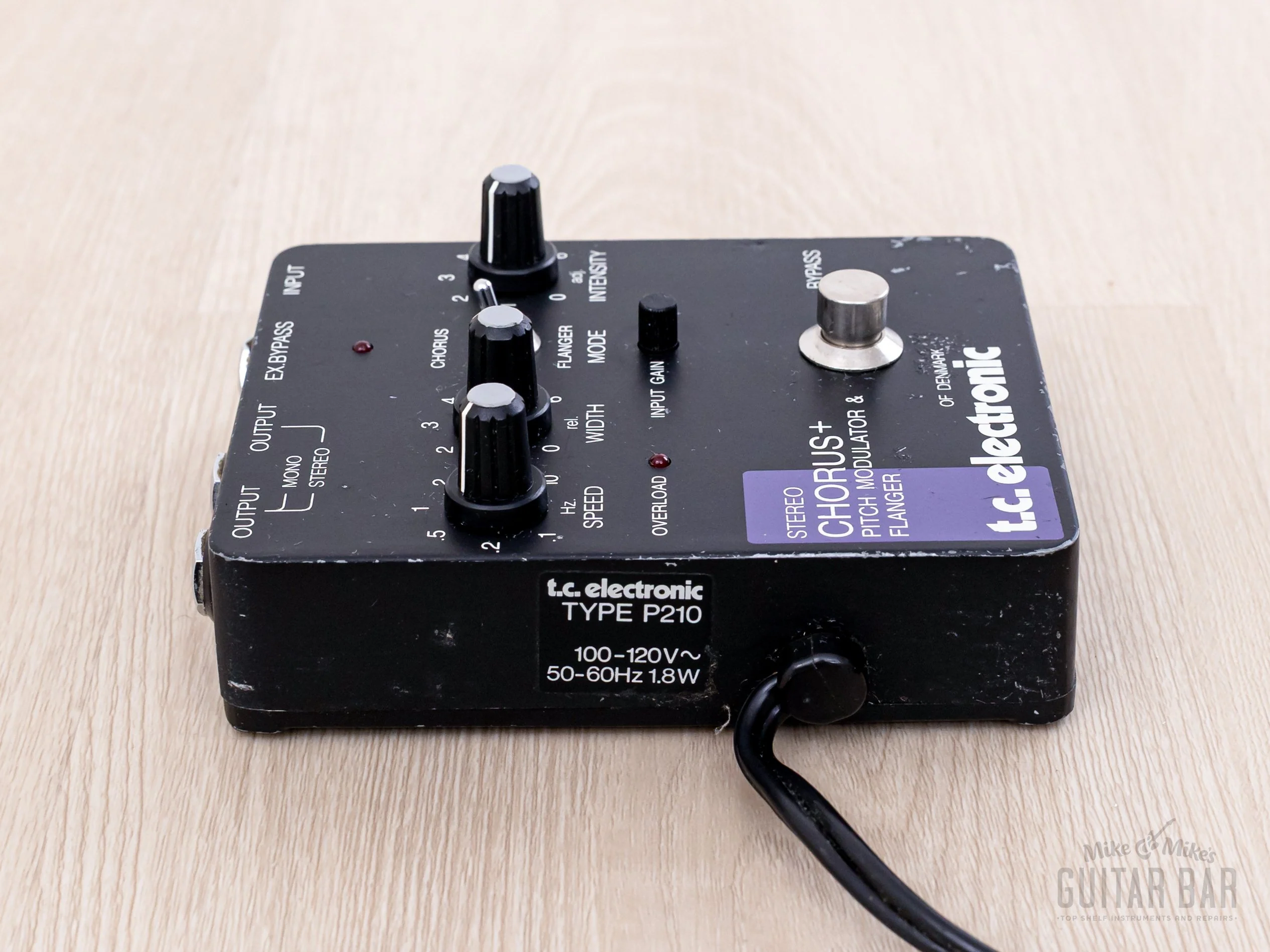 1990s TC Electronic Stereo Chorus+ Pitch Modulator & Flanger Guitar Effects Pedal - Image 4