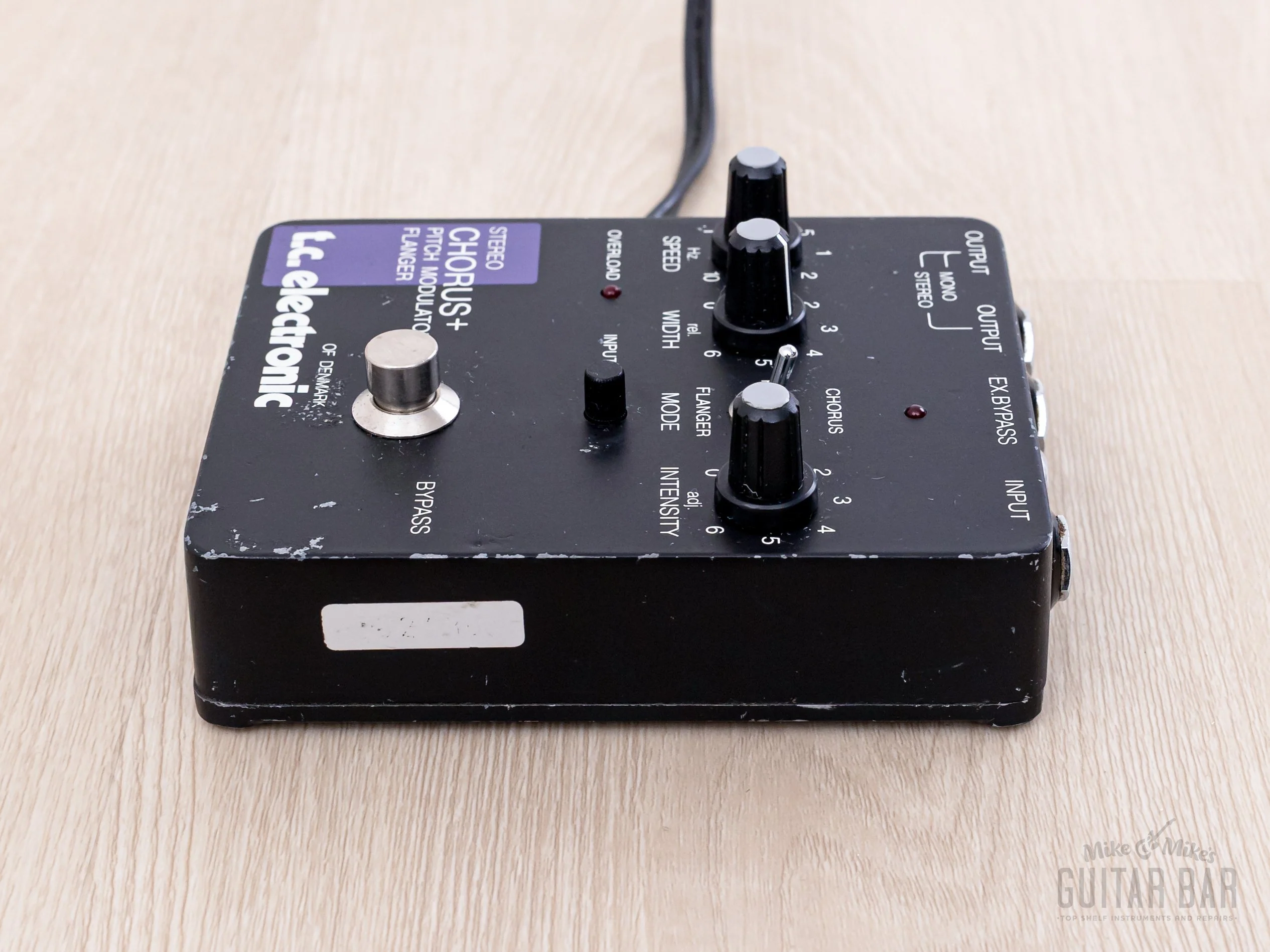 1990s TC Electronic Stereo Chorus+ Pitch Modulator & Flanger Guitar Effects Pedal - Image 5