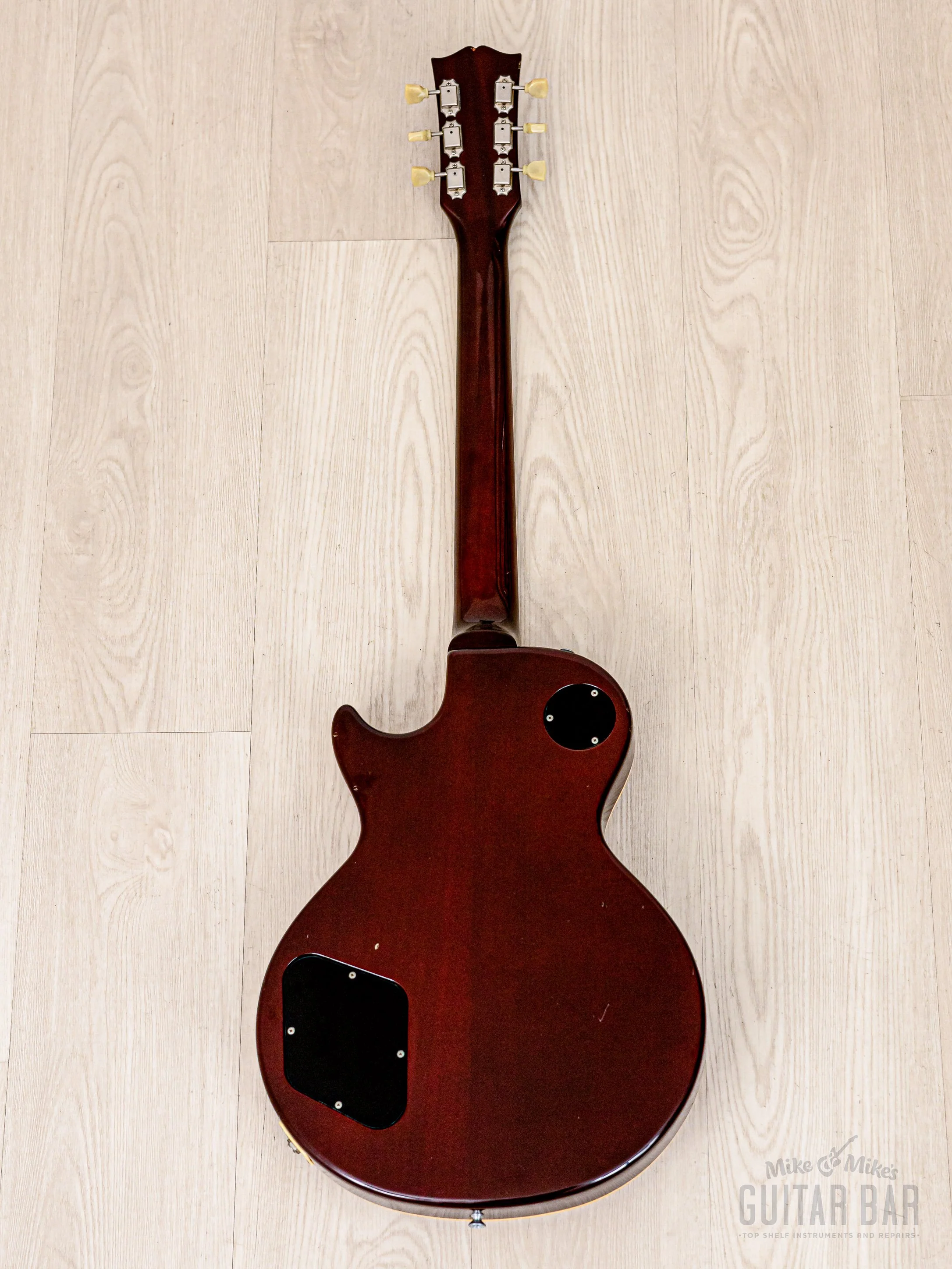 1991 Burny RLG '59 Model Standard Flame Top w/ 50s-Style Neck & VH-1 PAFS, Japan Fernandes - Image 3