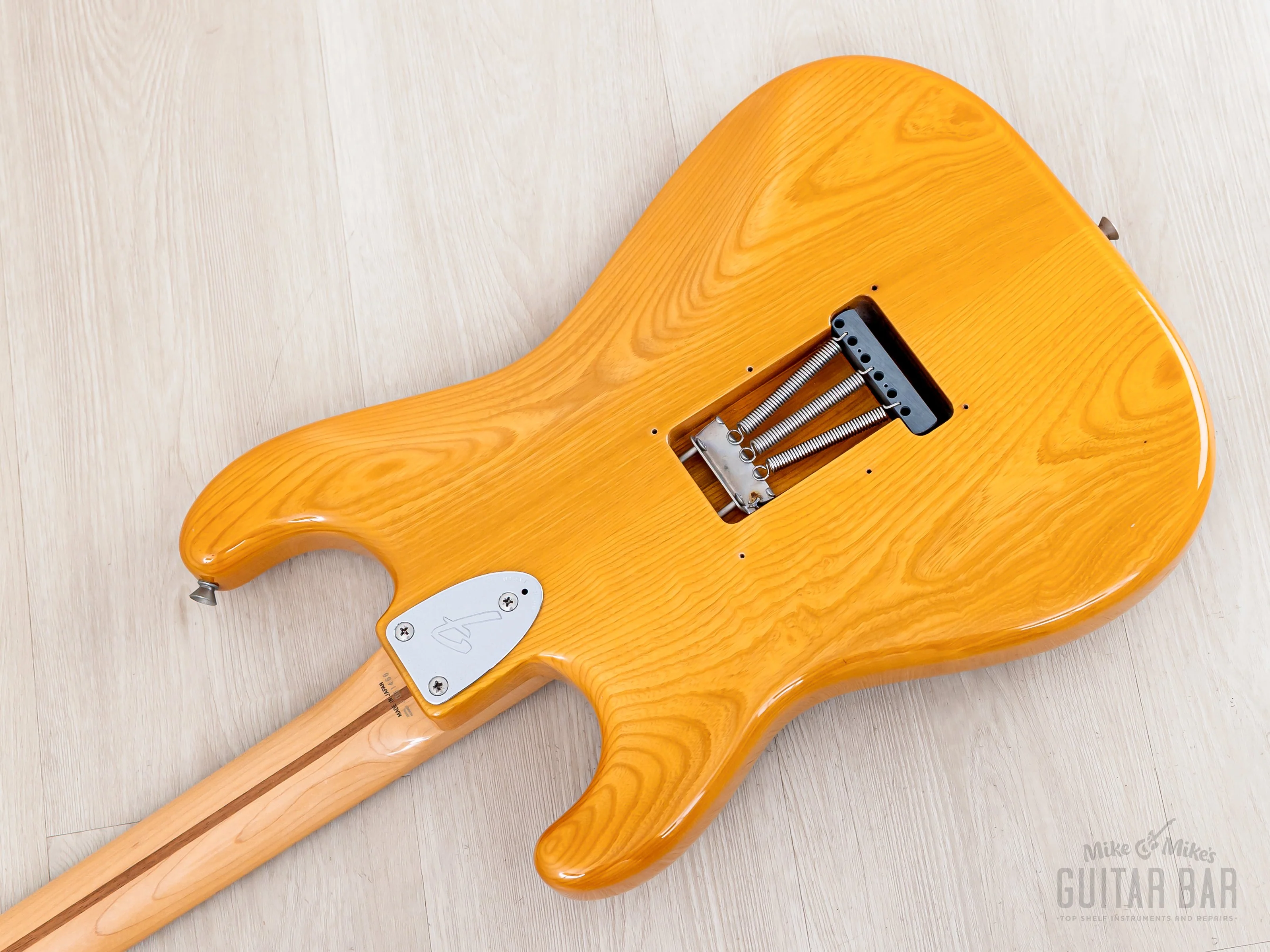 1991 Fender '72 Stratocaster ST72-750SC Natural Yngwie-Spec w/ Scalloped Board, Japan MIJ Fujigen - Image 16