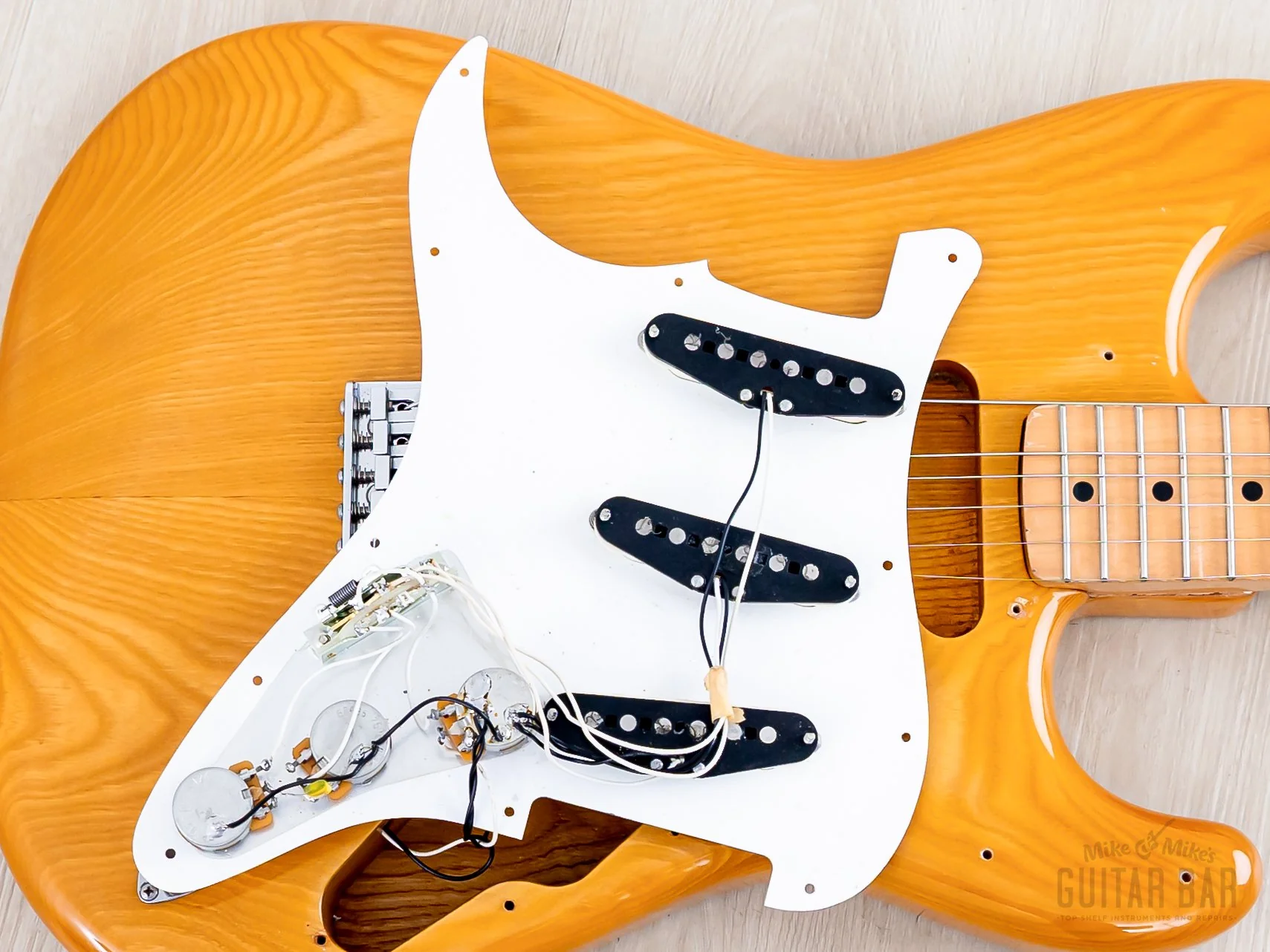 1991 Fender '72 Stratocaster ST72-750SC Natural Yngwie-Spec w/ Scalloped Board, Japan MIJ Fujigen - Image 20