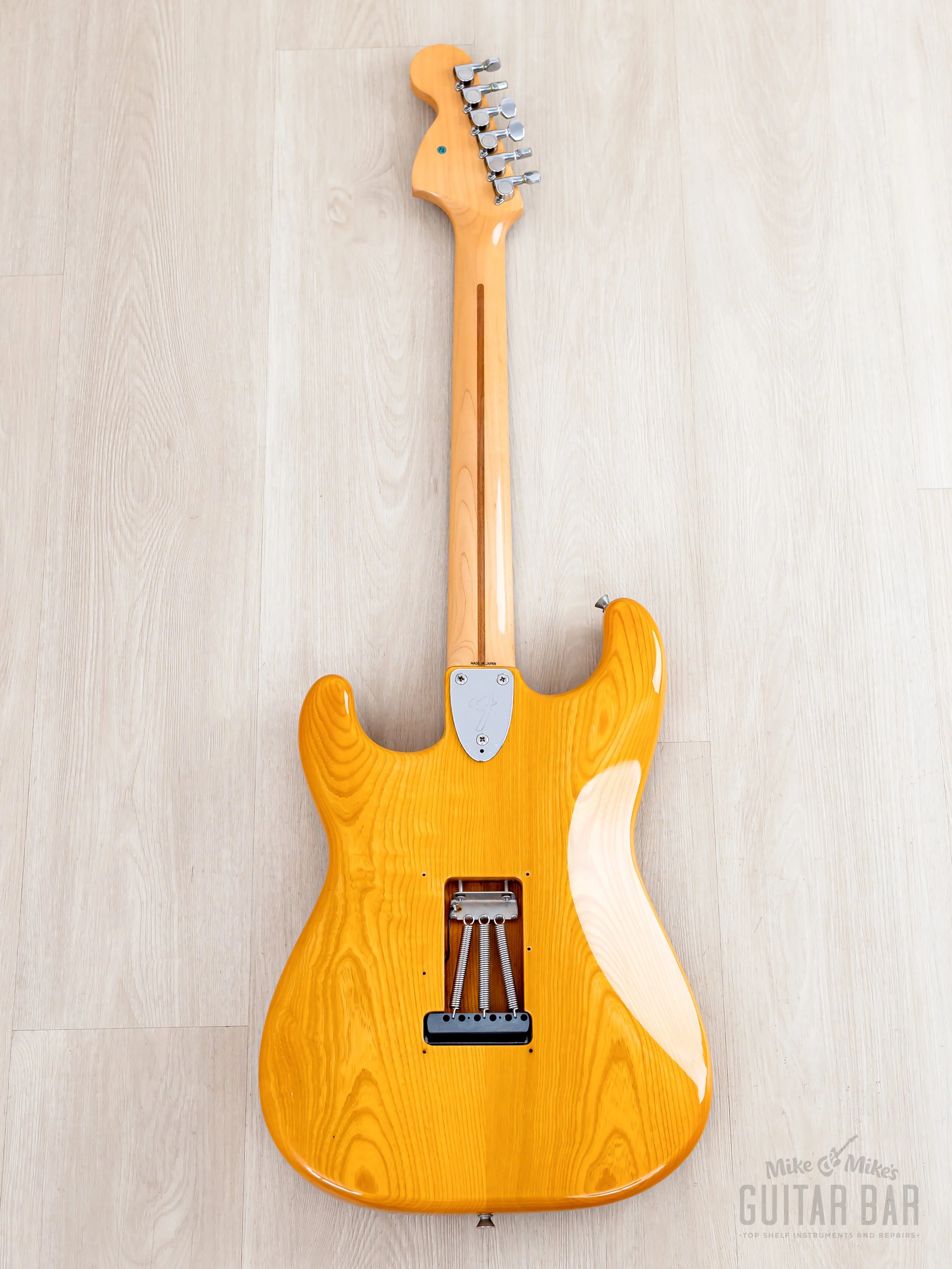 1991 Fender '72 Stratocaster ST72-750SC Natural Yngwie-Spec w/ Scalloped Board, Japan MIJ Fujigen - Image 3