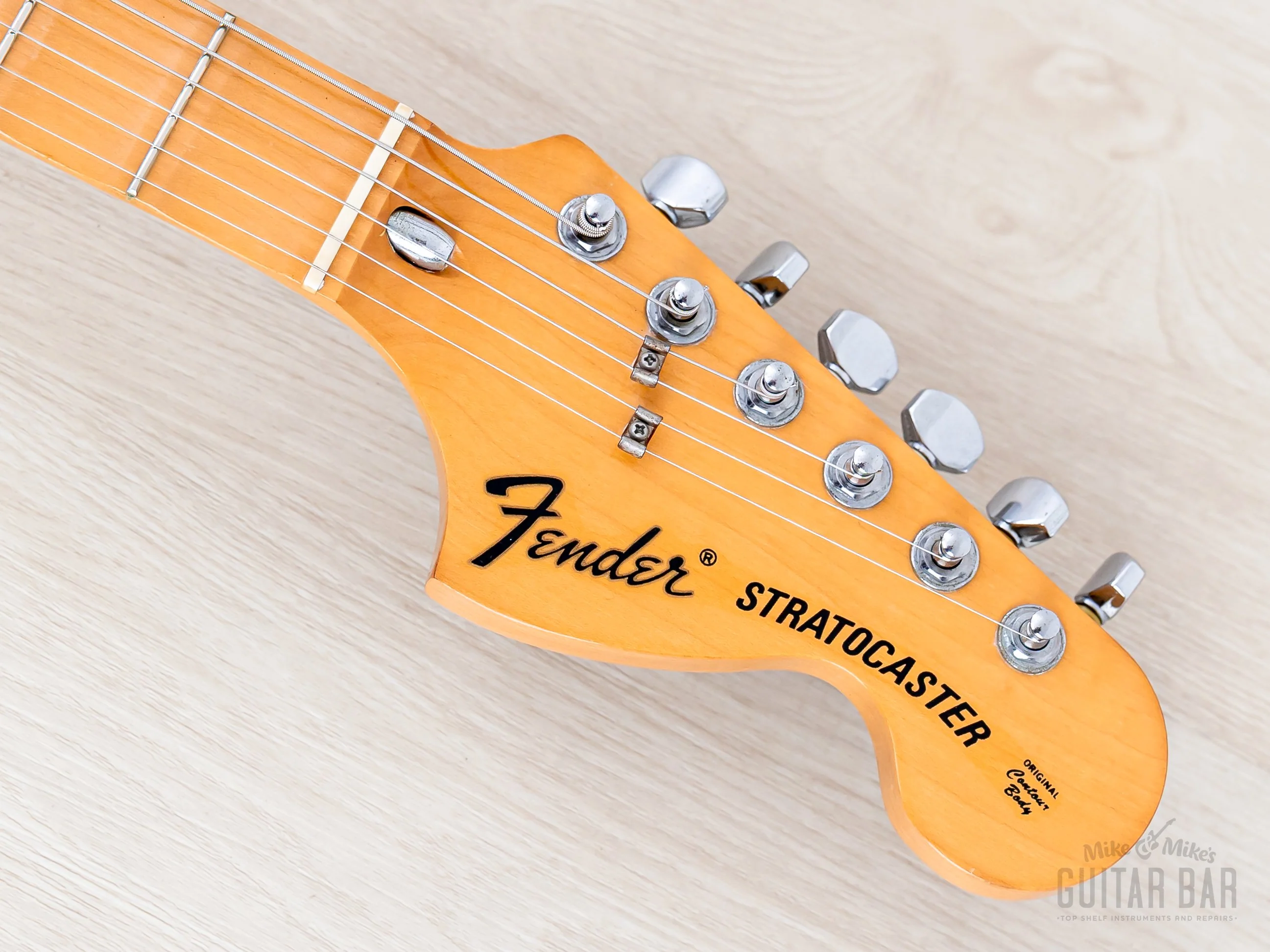 1991 Fender '72 Stratocaster ST72-750SC Natural Yngwie-Spec w/ Scalloped Board, Japan MIJ Fujigen - Image 4